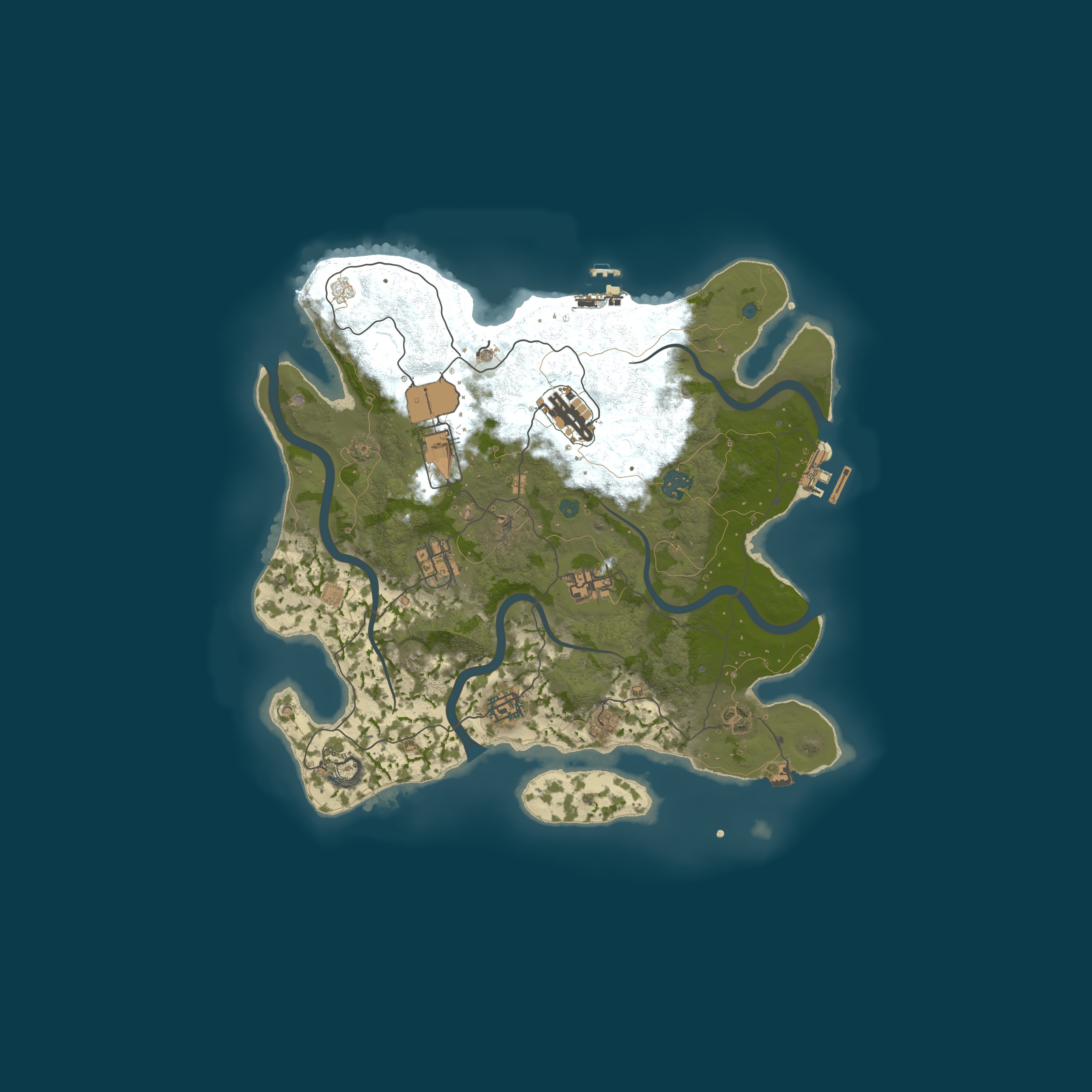 Map for LiteRust | Россия для новичков 2X