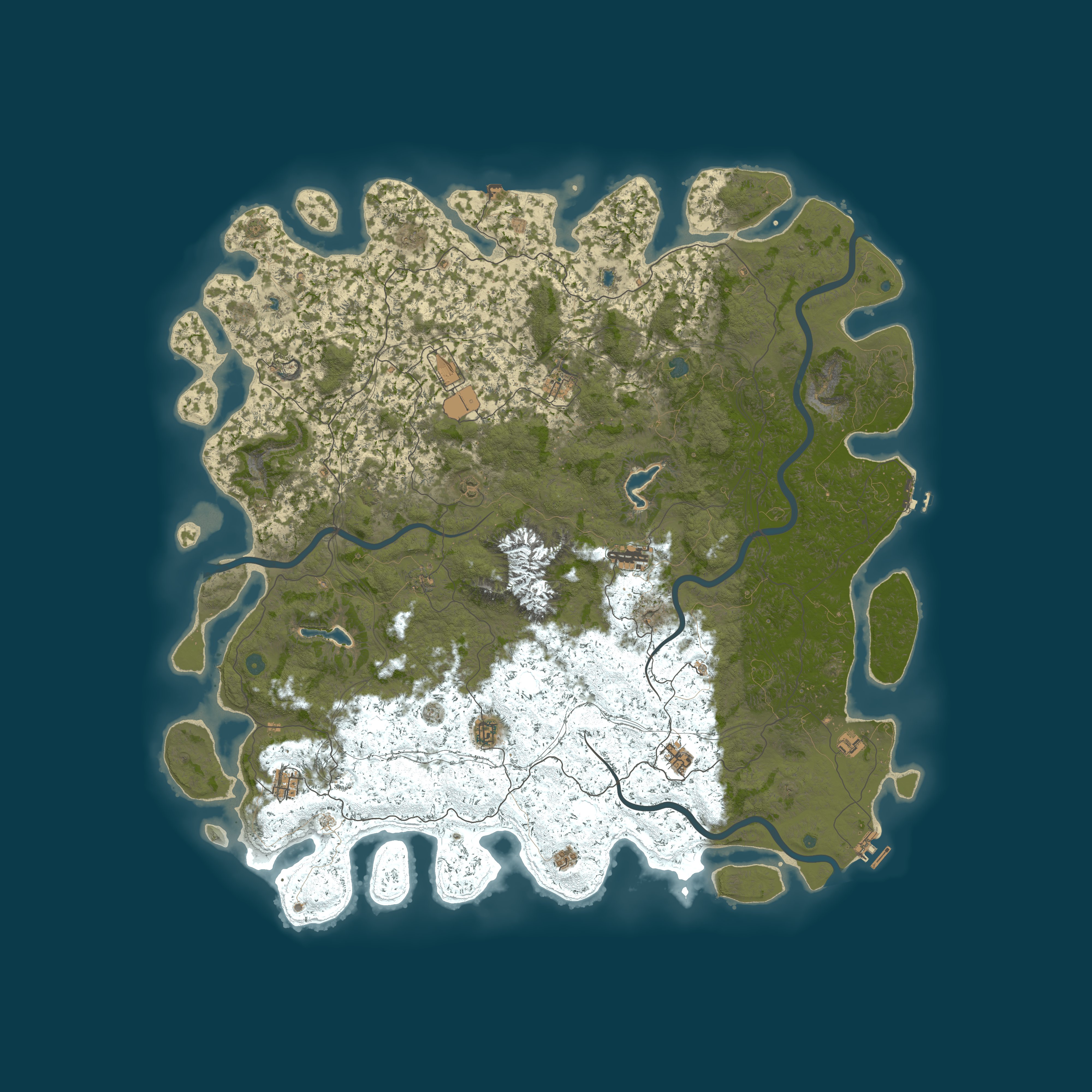 Map for Irrenhaus