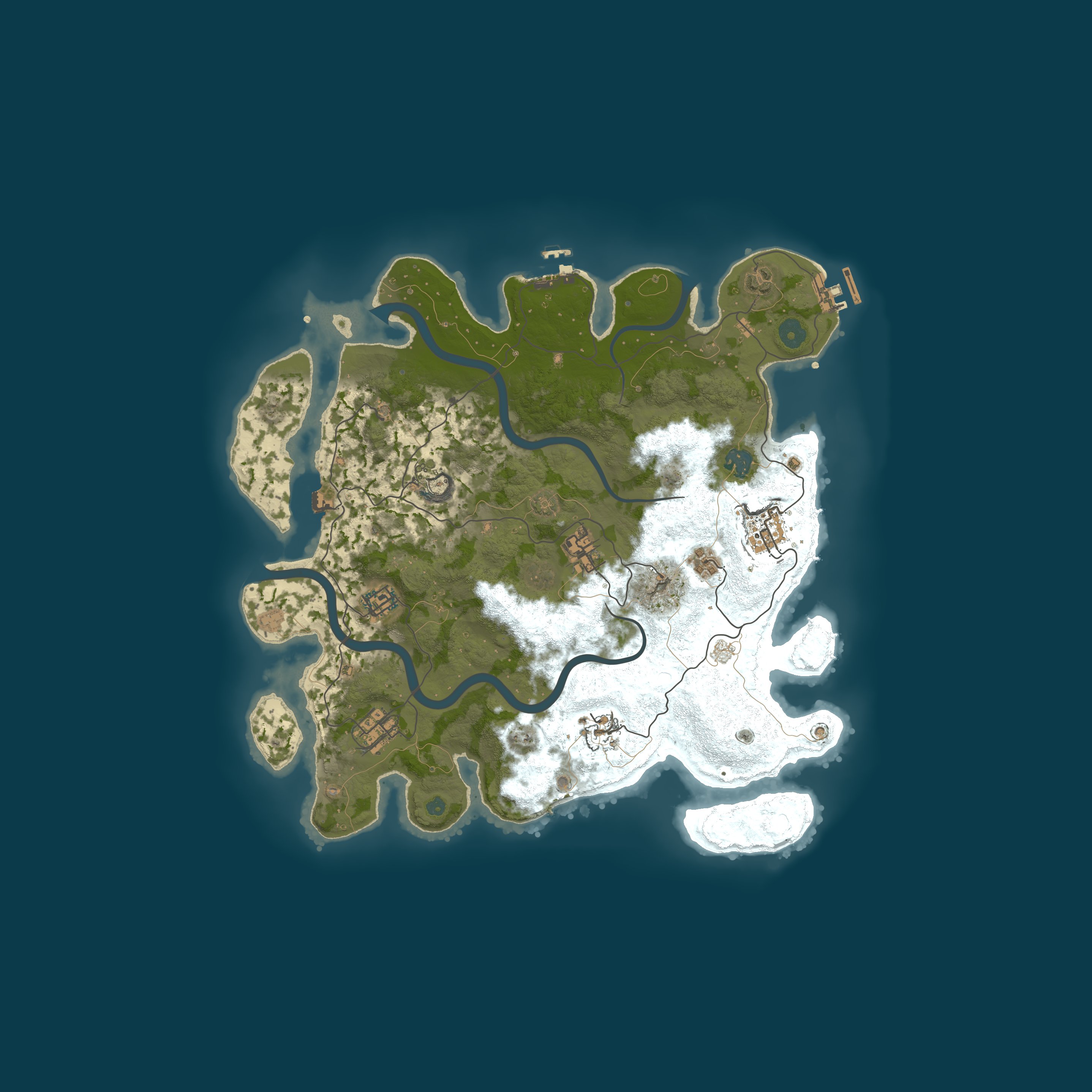 Карта сервера