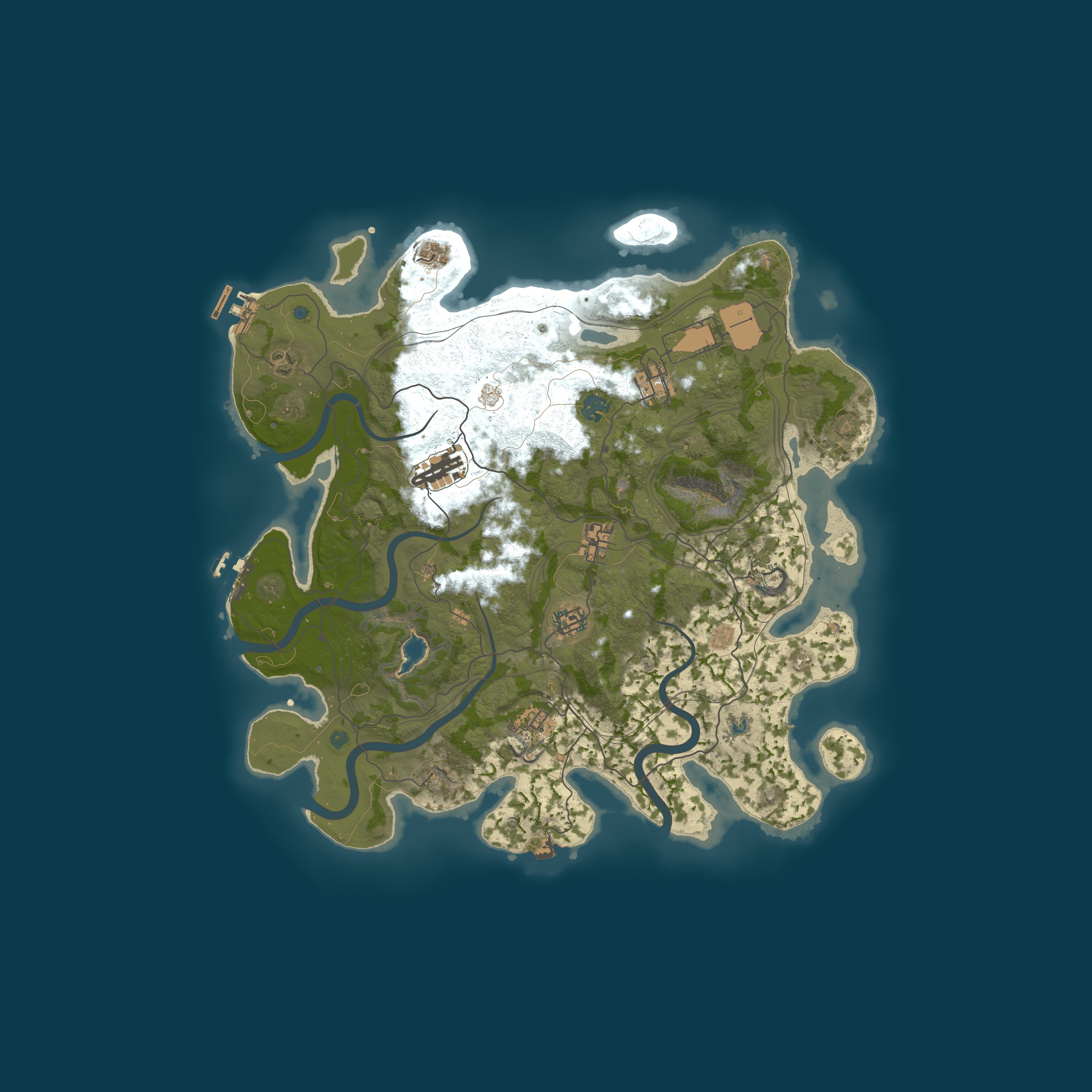 Карта сервера