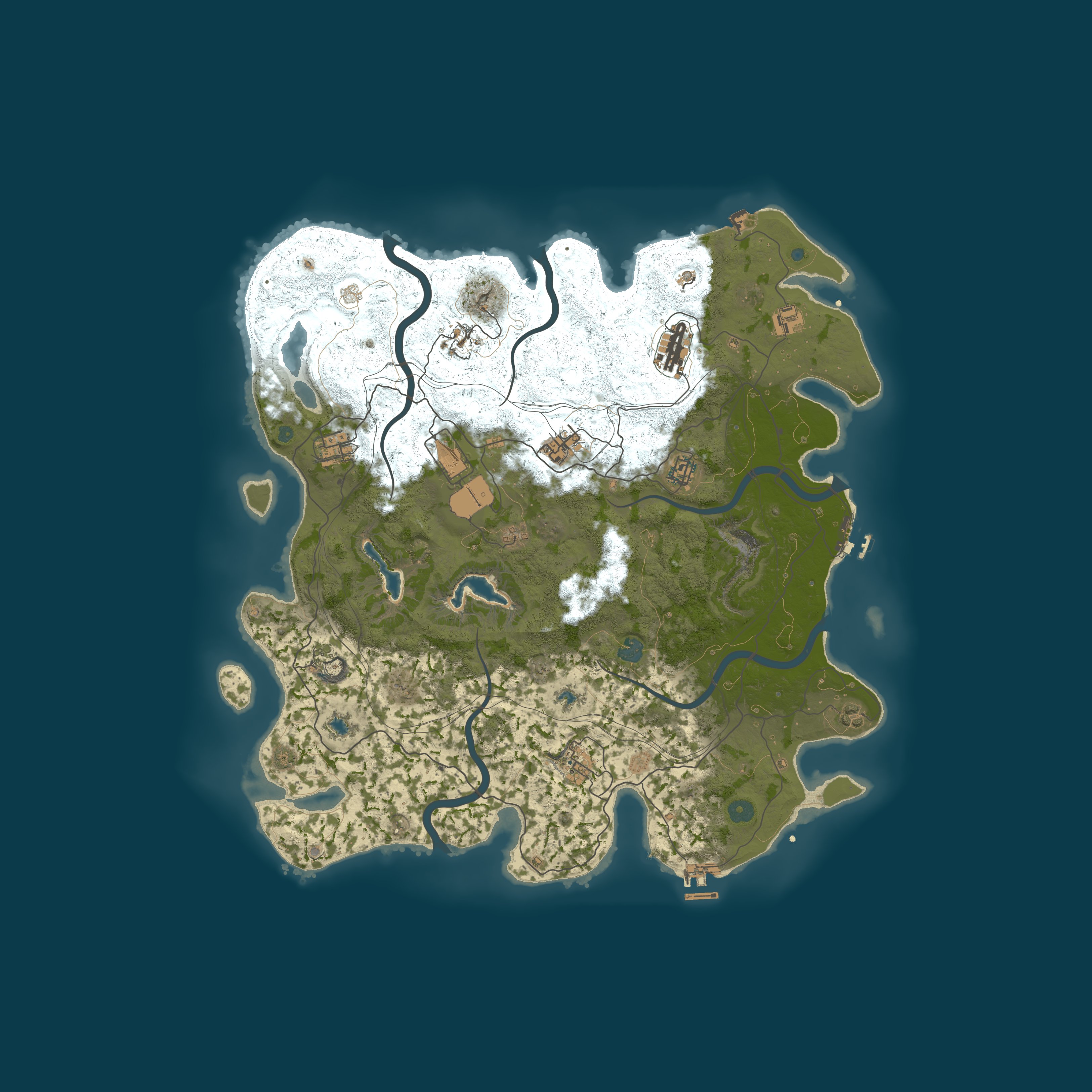 Rust map 4500/981653
