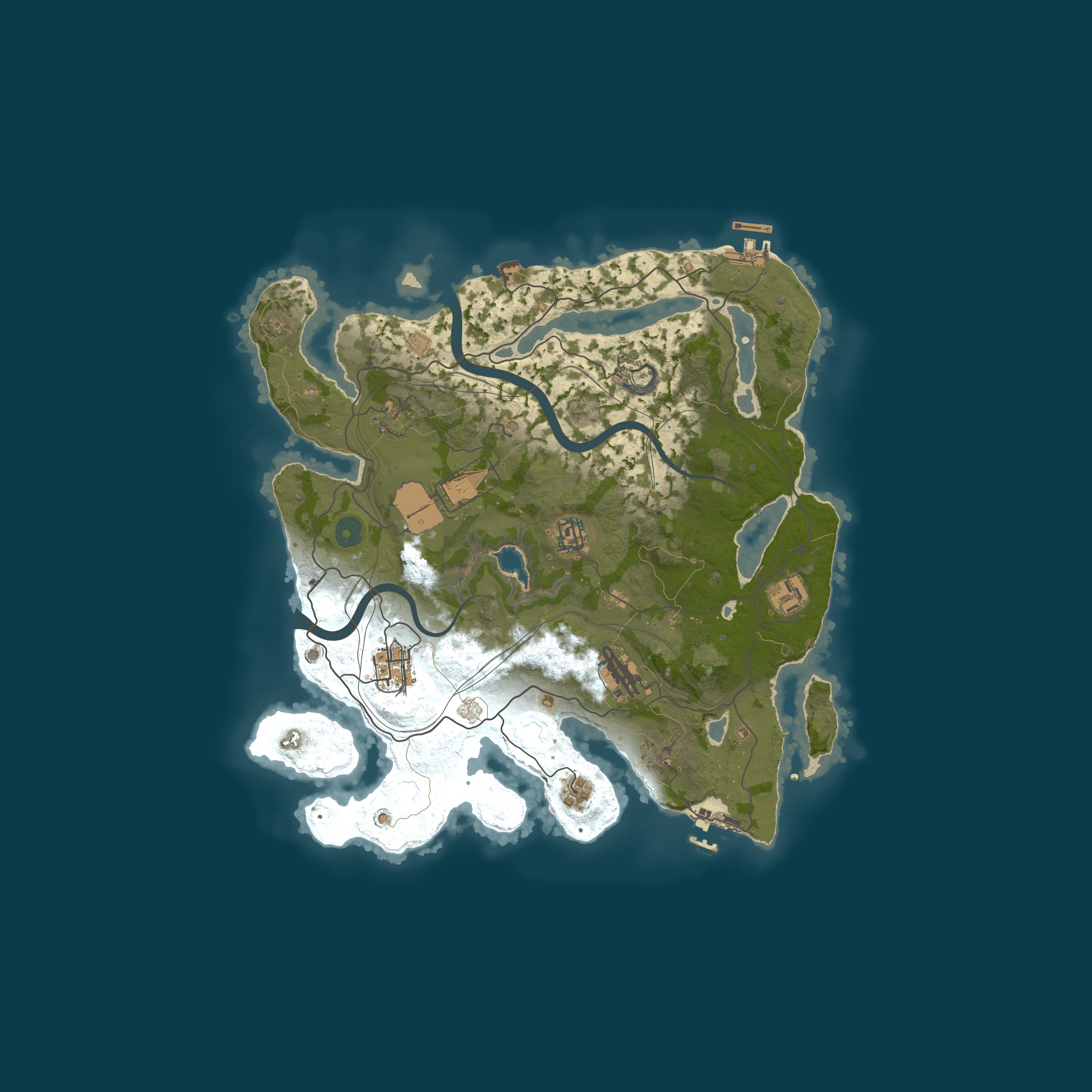 Rust map 3500/1337
