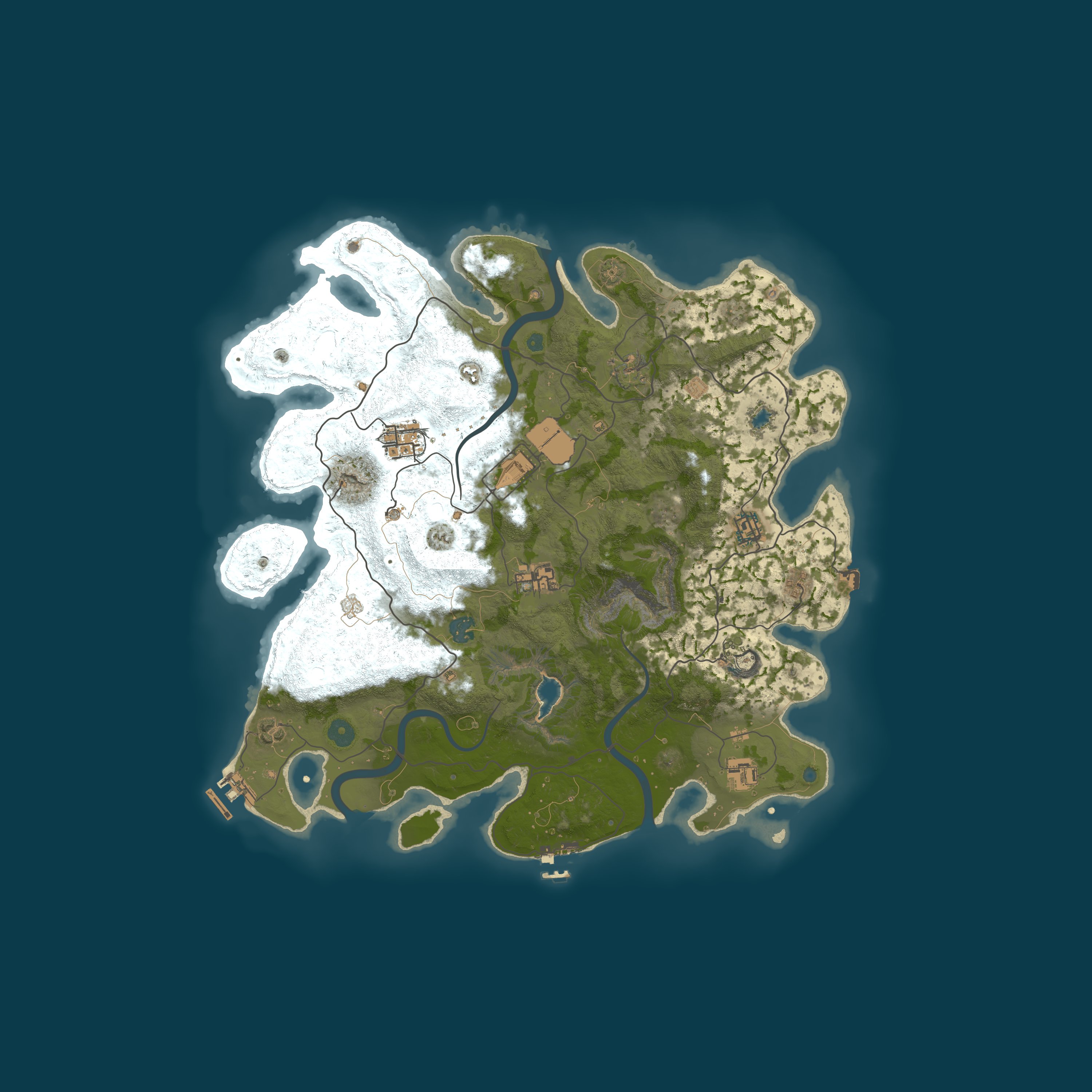 Rust map 4000/9237