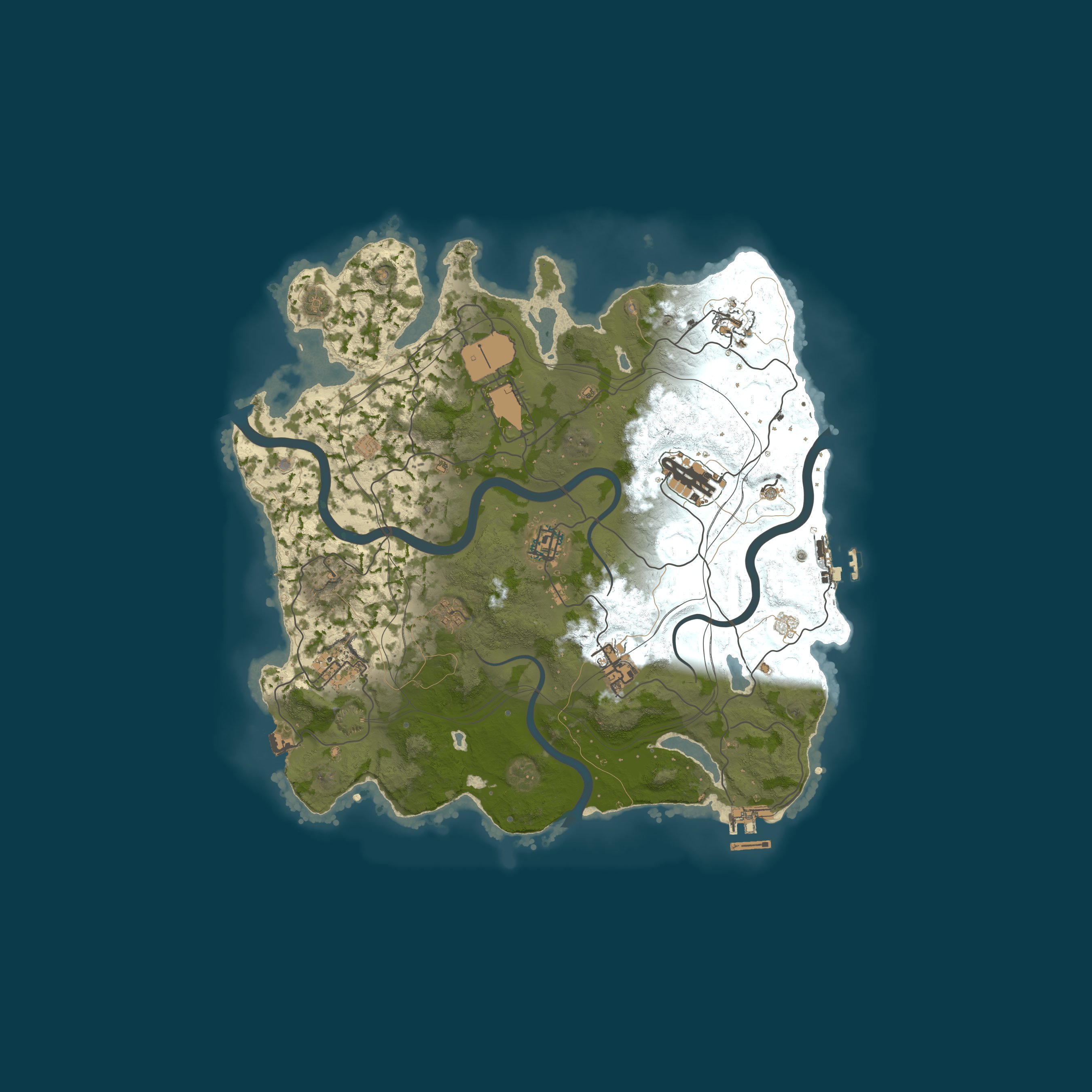 Карта сервера