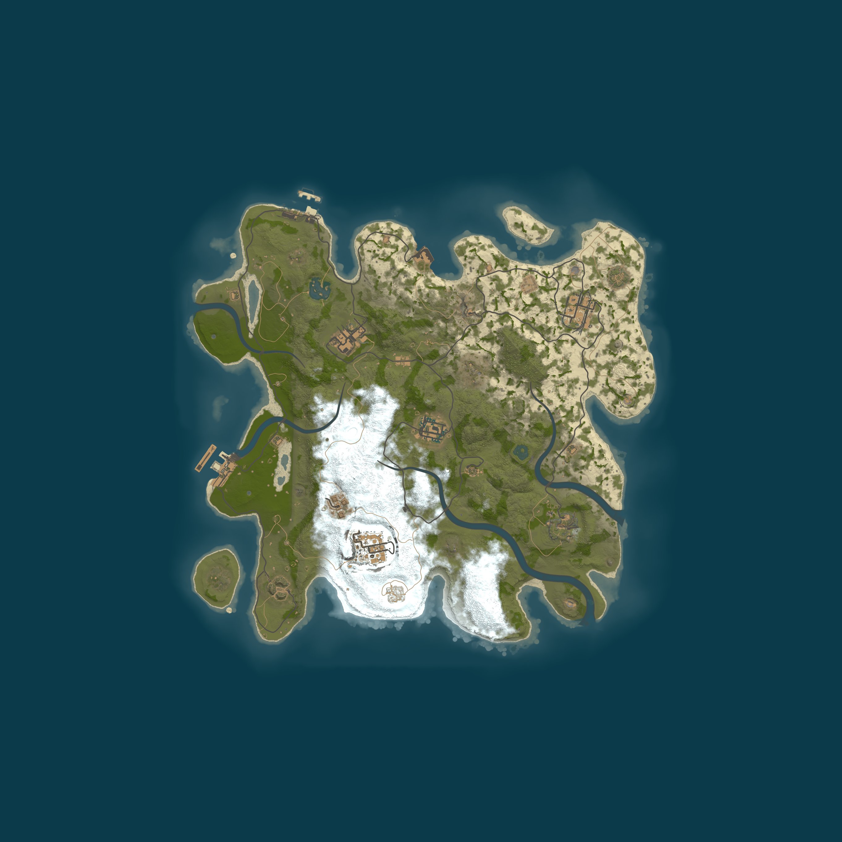 Карта сервера