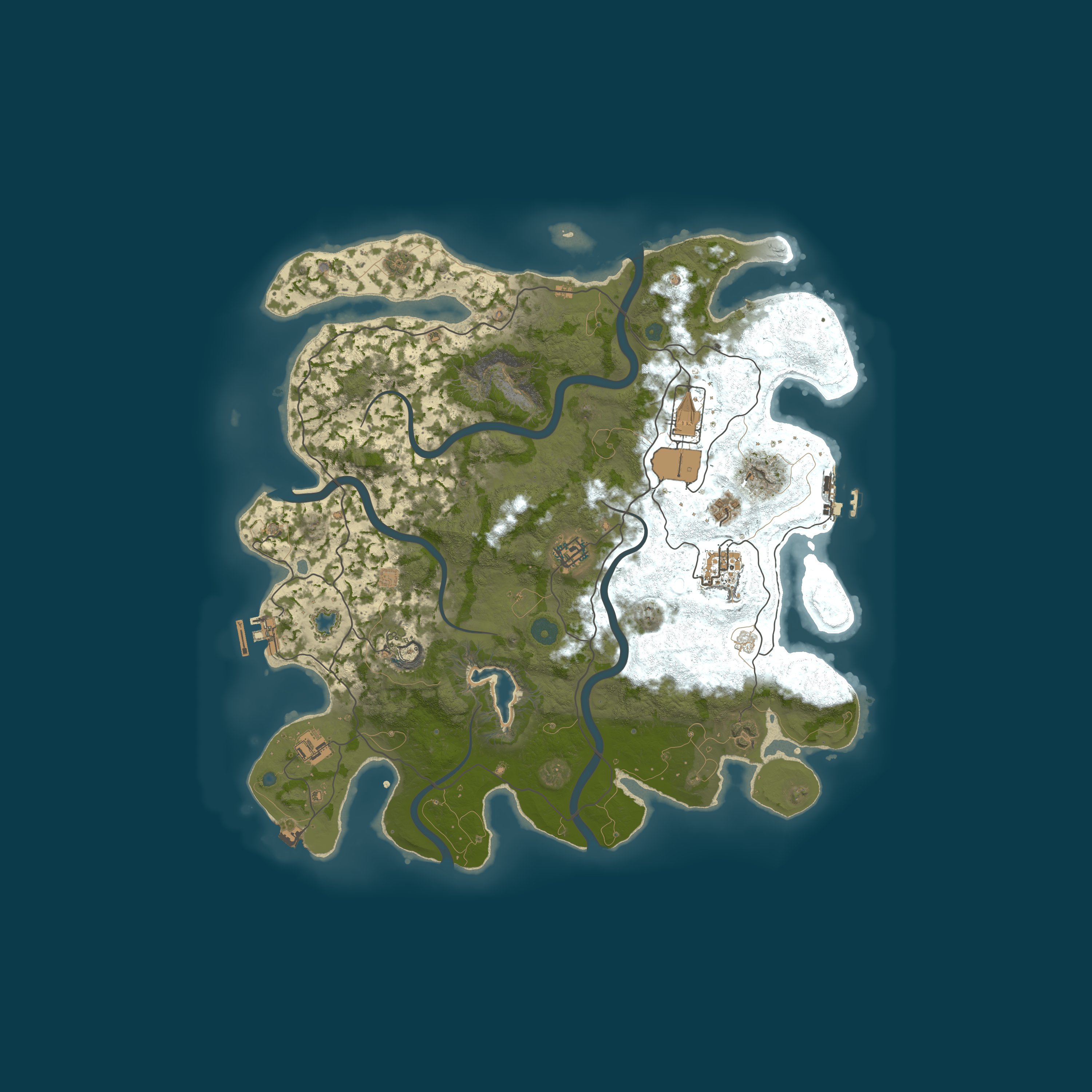 Map for [RU] RustXenium (X5|NO LIMIT|TP|TRADE) WIPE:04.07