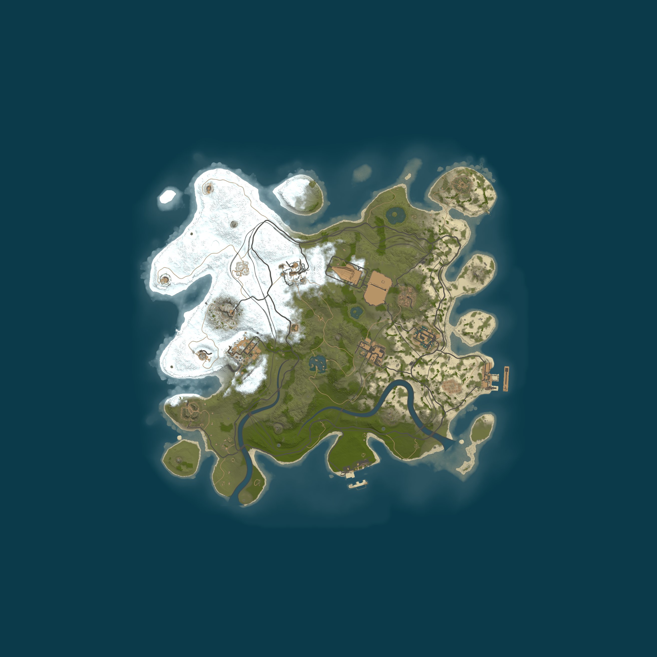 Rust map 3250/1337
