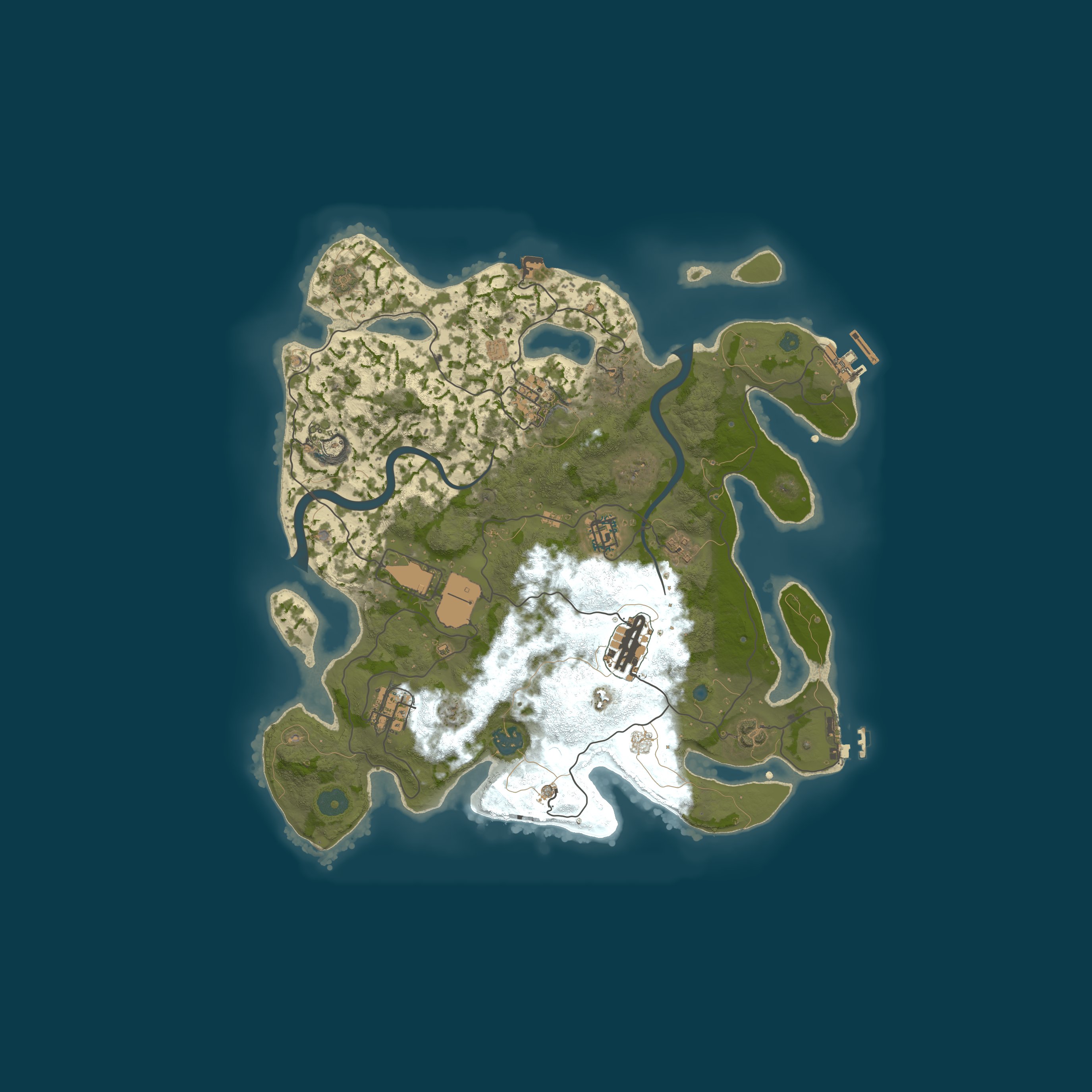 Карта сервера