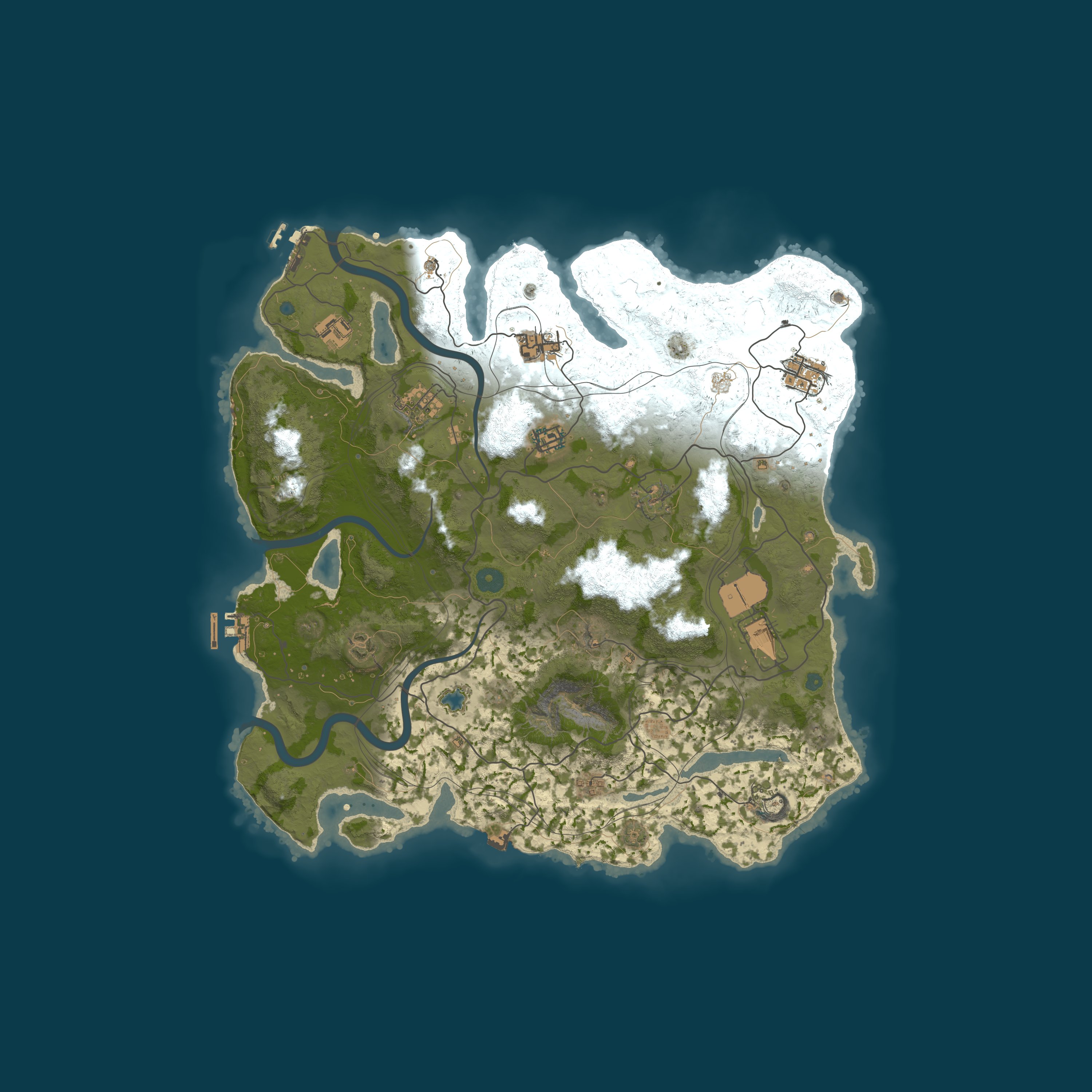 Rust map 4000/1337