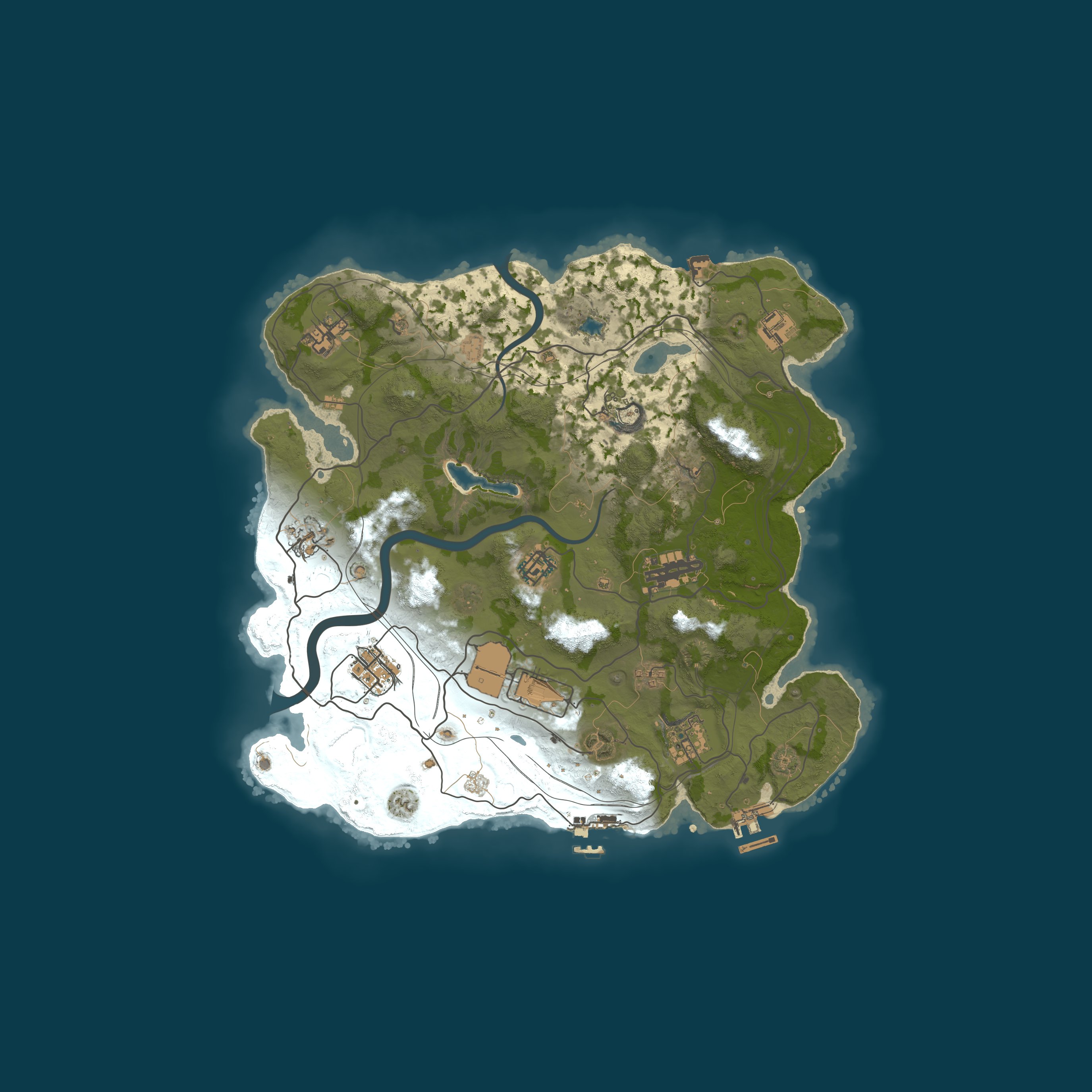 Map for US Limitless 2x Solo/Duo/Trio/Quad|No BP Wipes|Noob Friendly