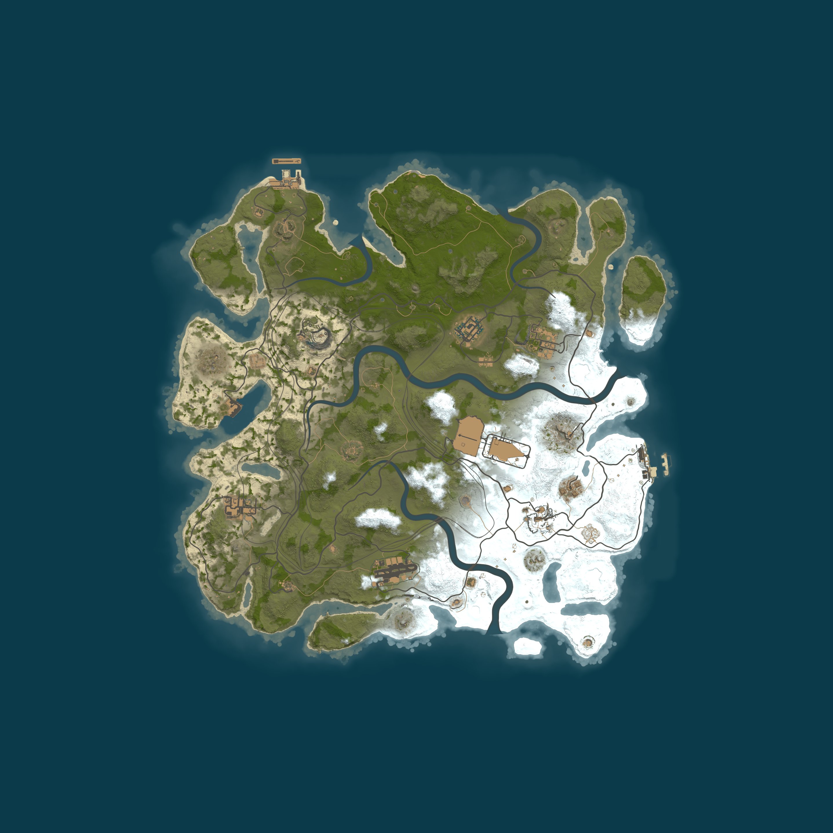 Карта сервера