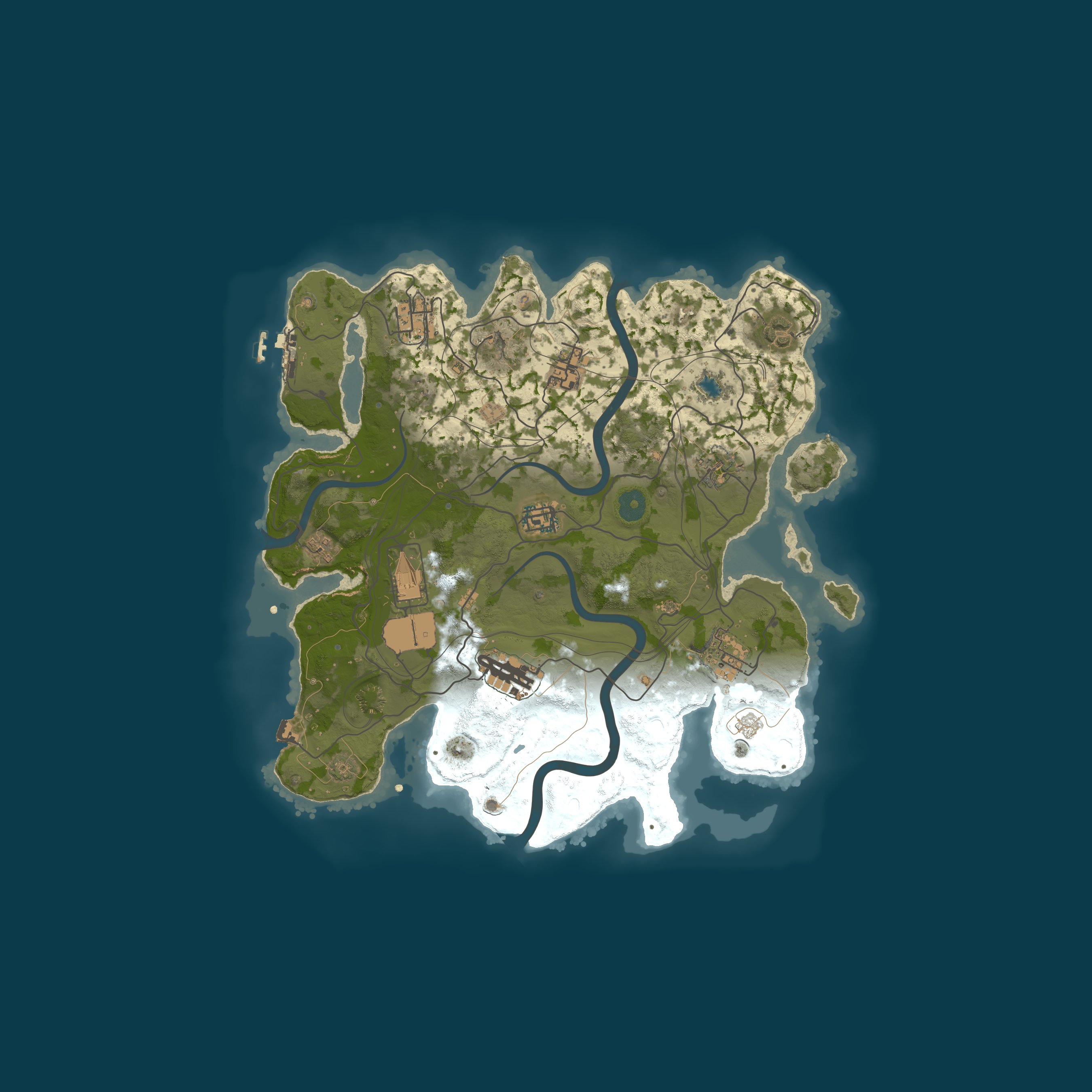Map for [EU] WizzRust.com 1x Solo Only | Noob Friendly | Wiped 04/06