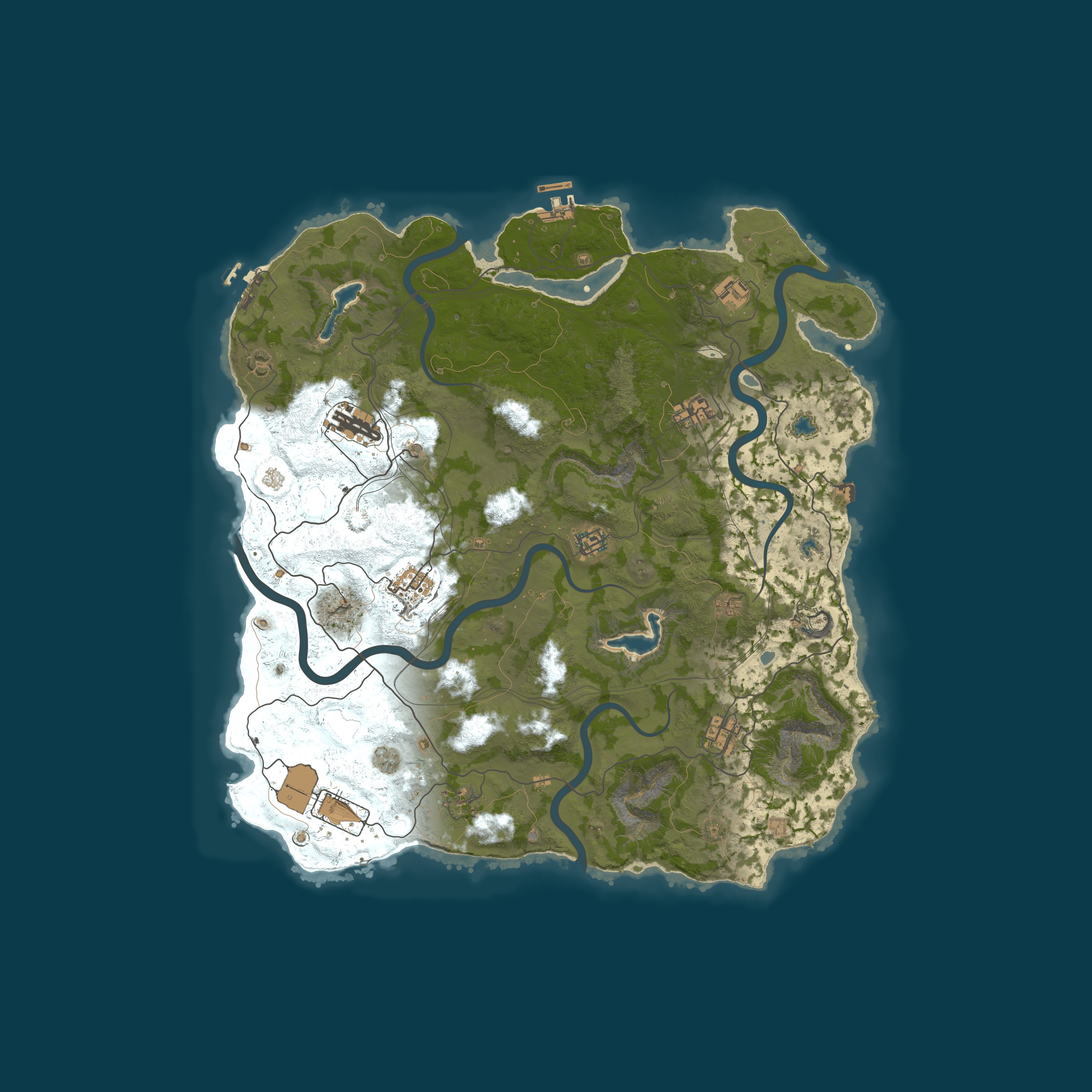 Rust map 4250/1337