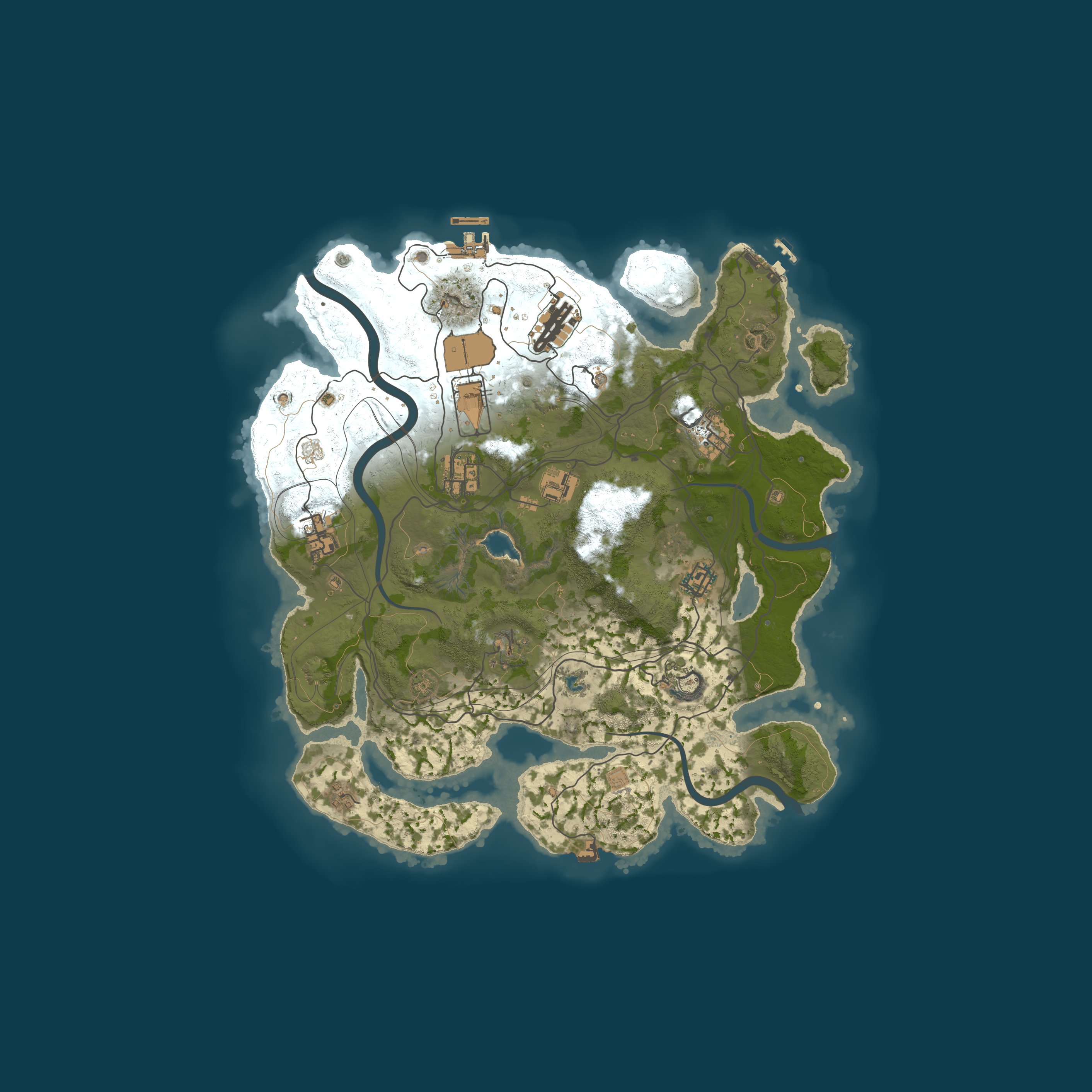 Rust map 3650/1337