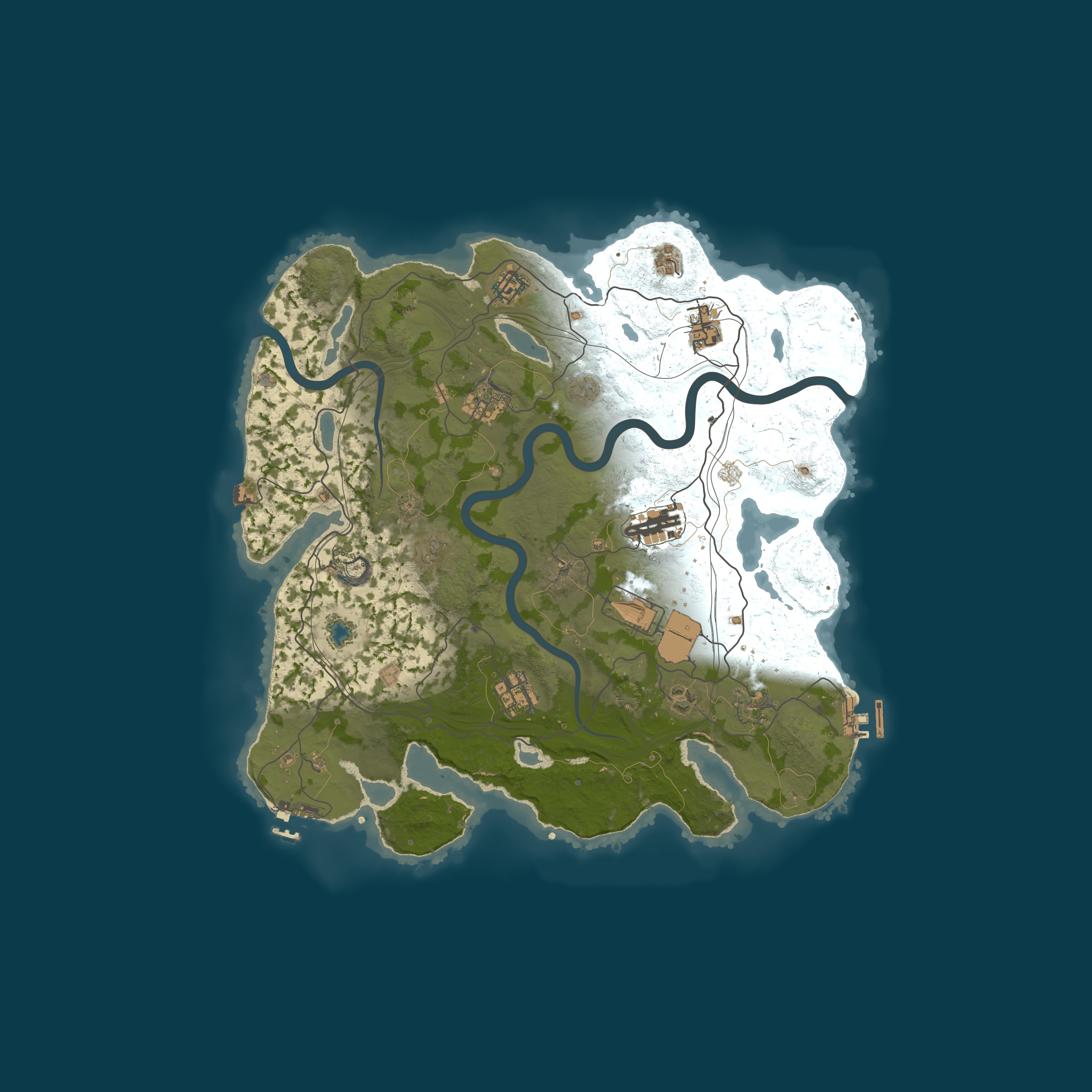 Rust map 3800/1337