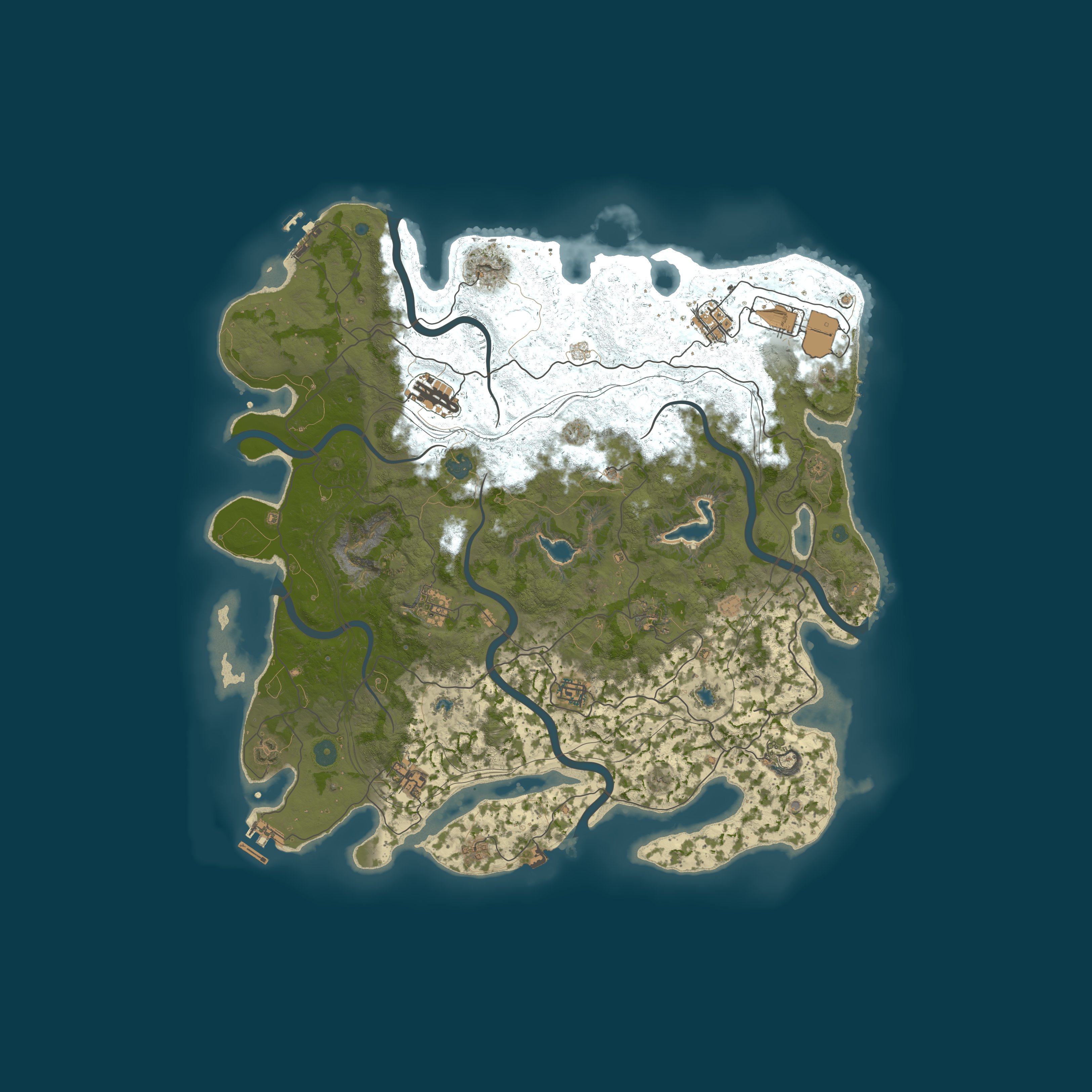 Map for Other Other Rusty Warehouse - Noob Friendly