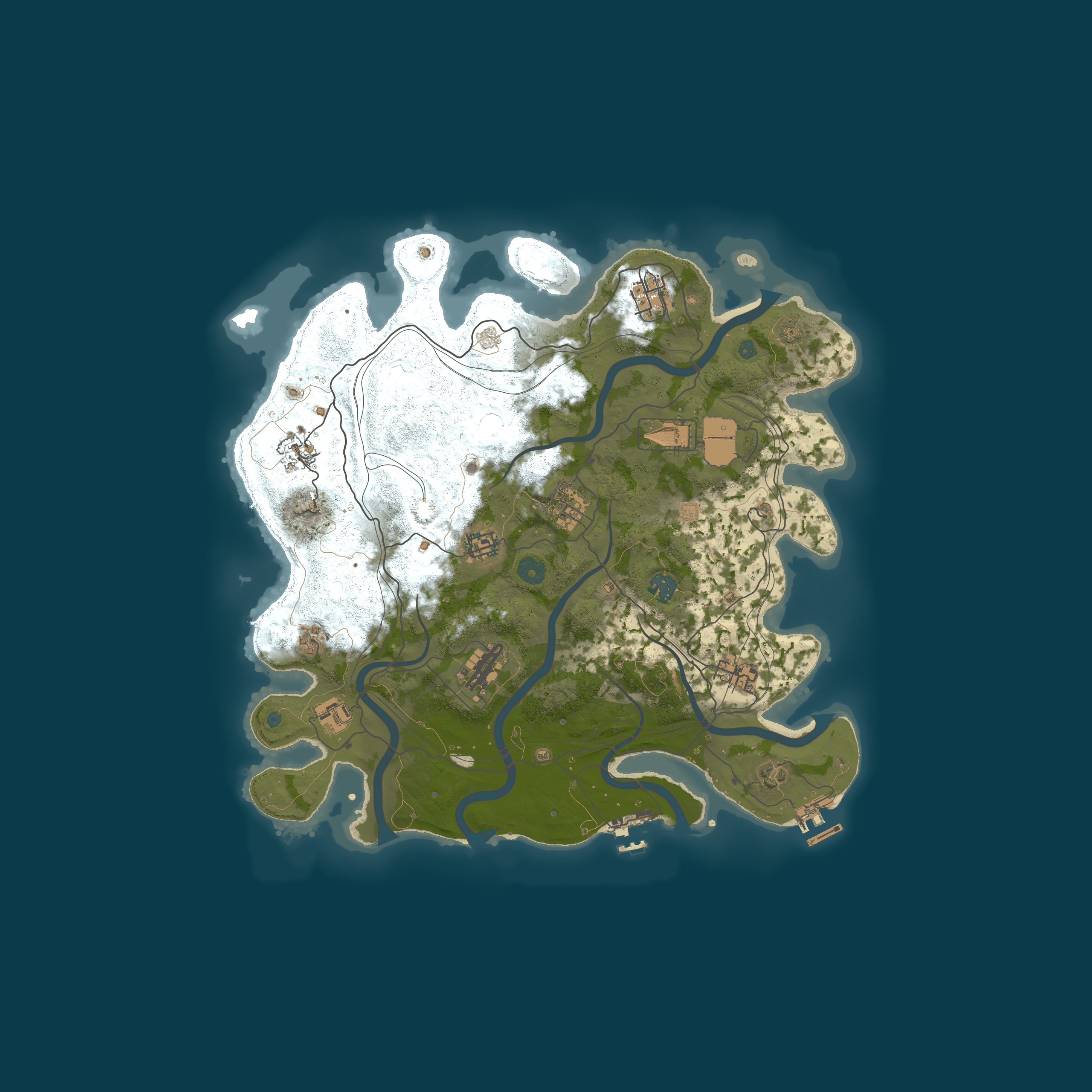 Rust map 3800/1337