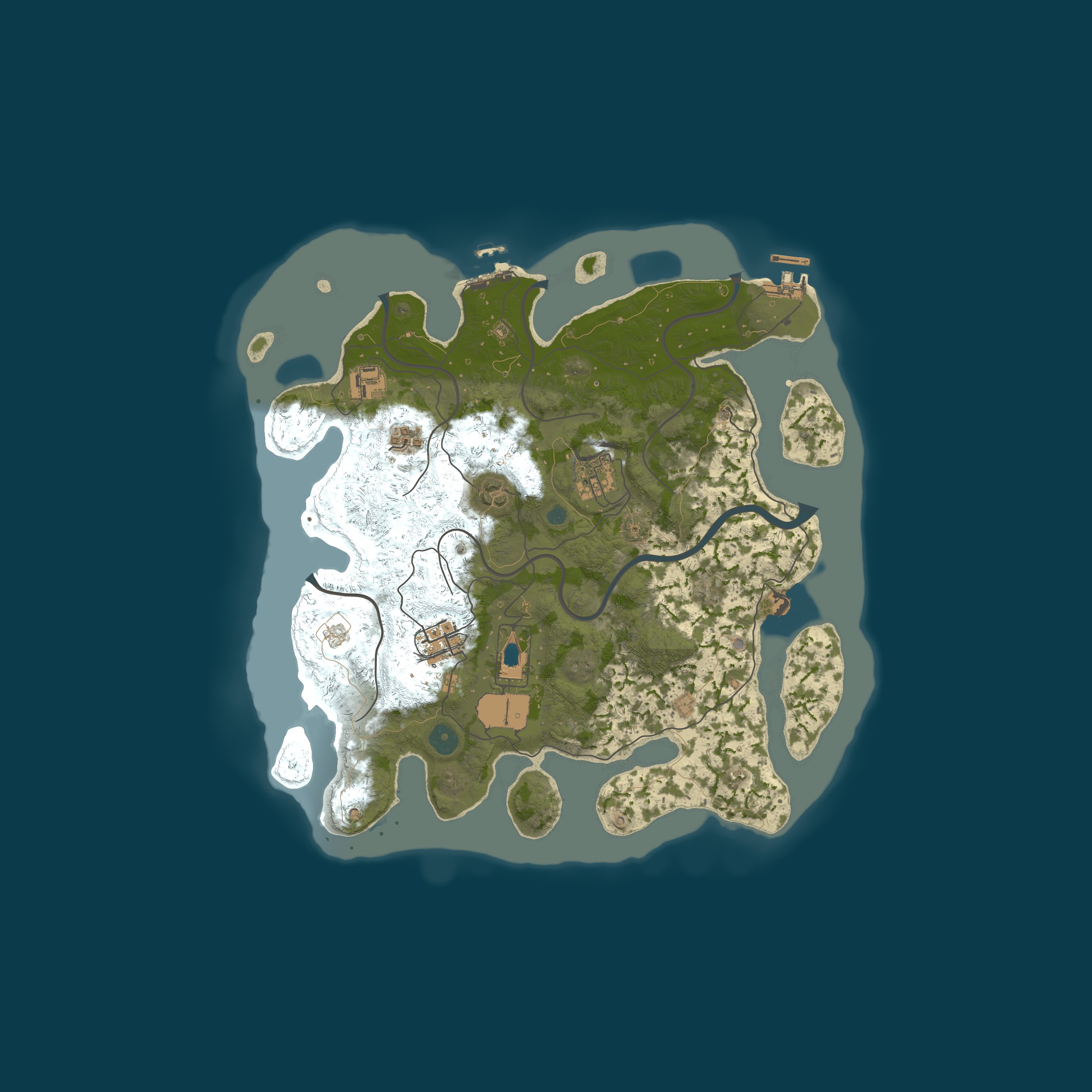 Rust map 3500/1337