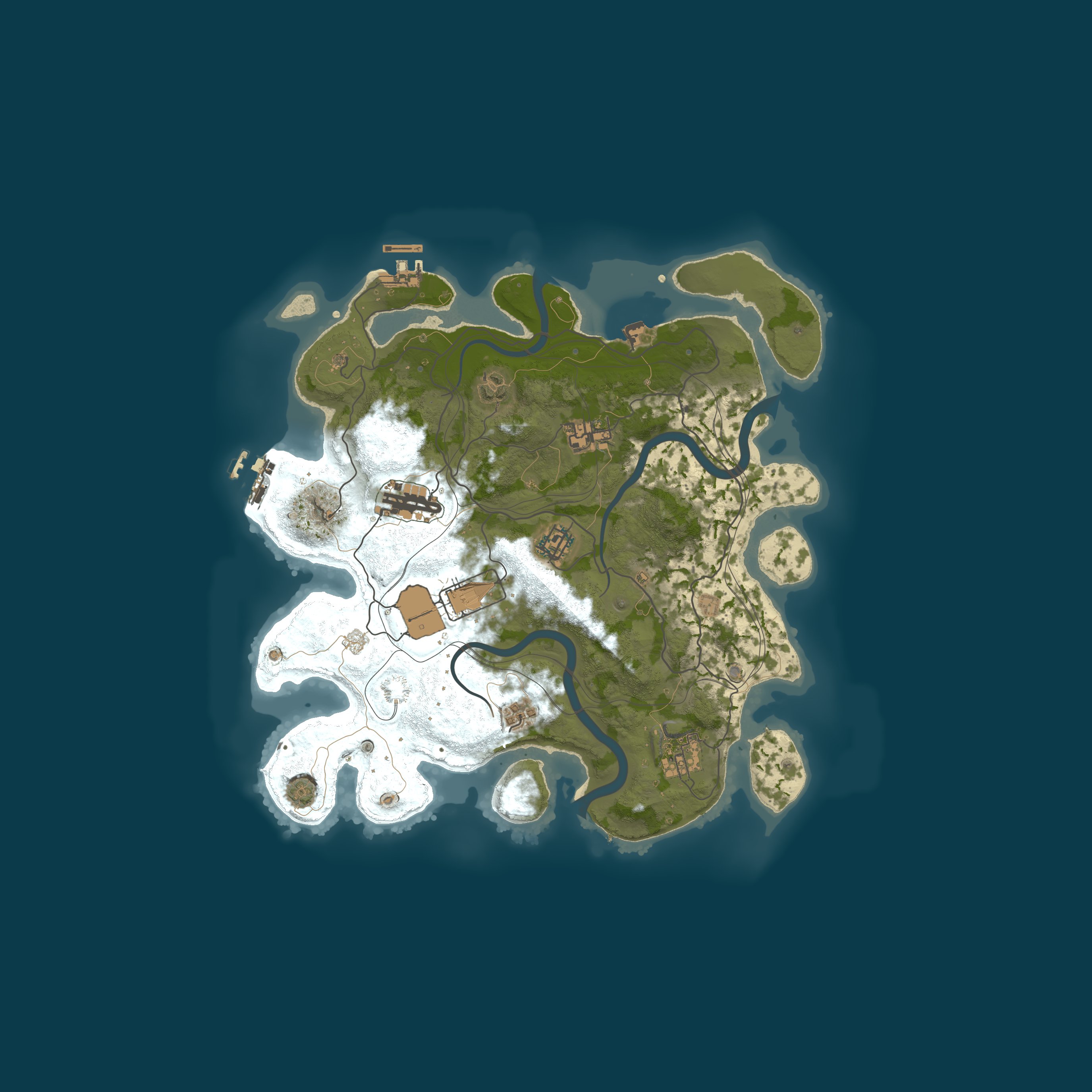 Map for [AU/NZ] NO LIFE RUST | 2X VANILLA | NO DECAY | QOL | 8/5 8.5