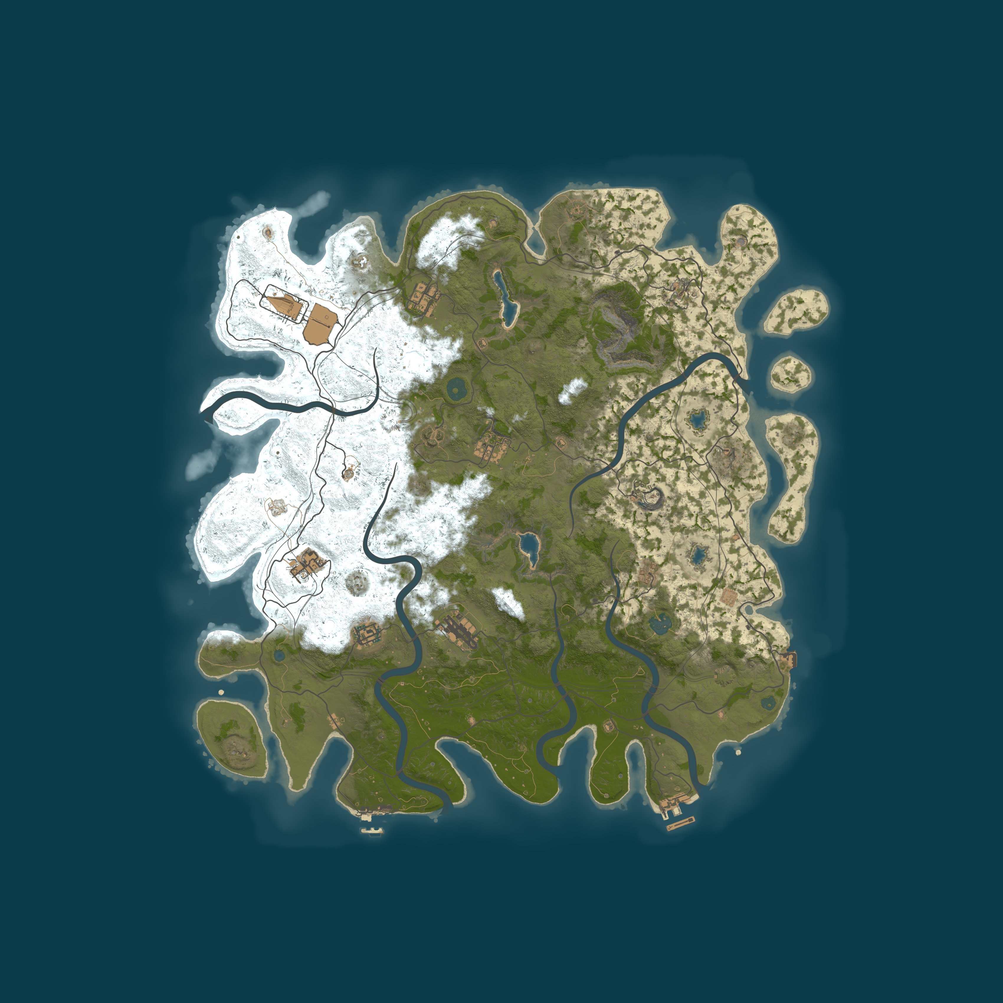 Map for [AU] RusticRaiders|Noob friendly|low decay|no killing|Zombies
