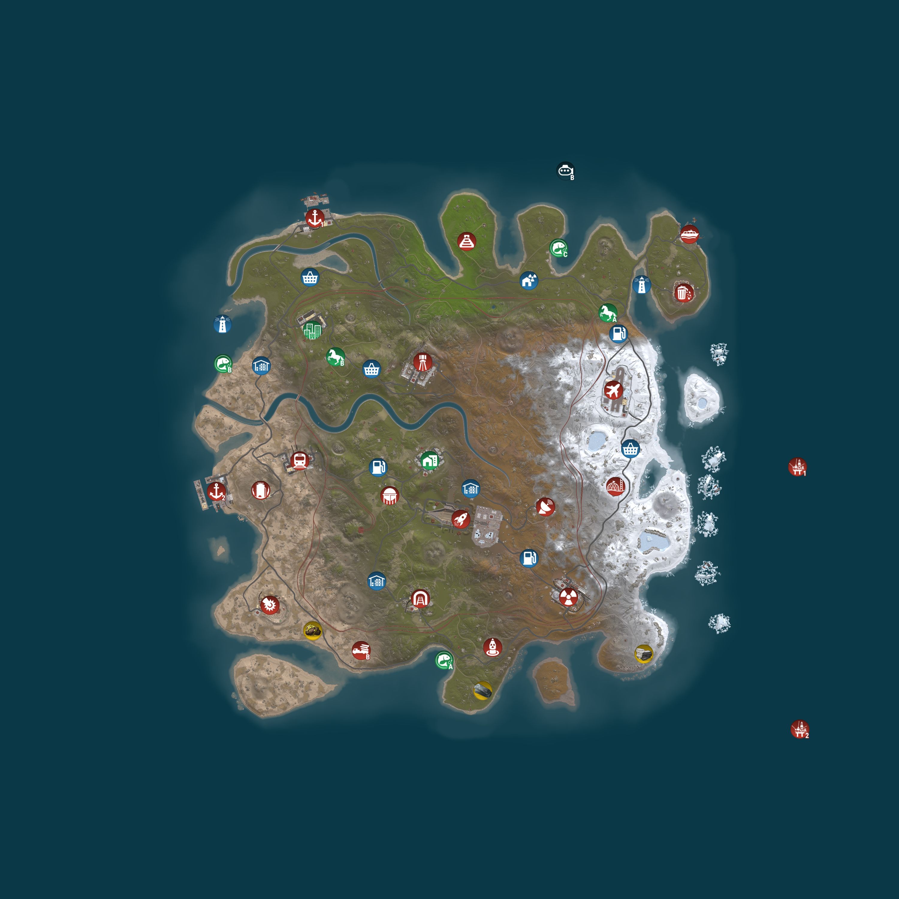 Map for Magic Rust #15 —  Modded 2x (No limit) | Baйп 10.08