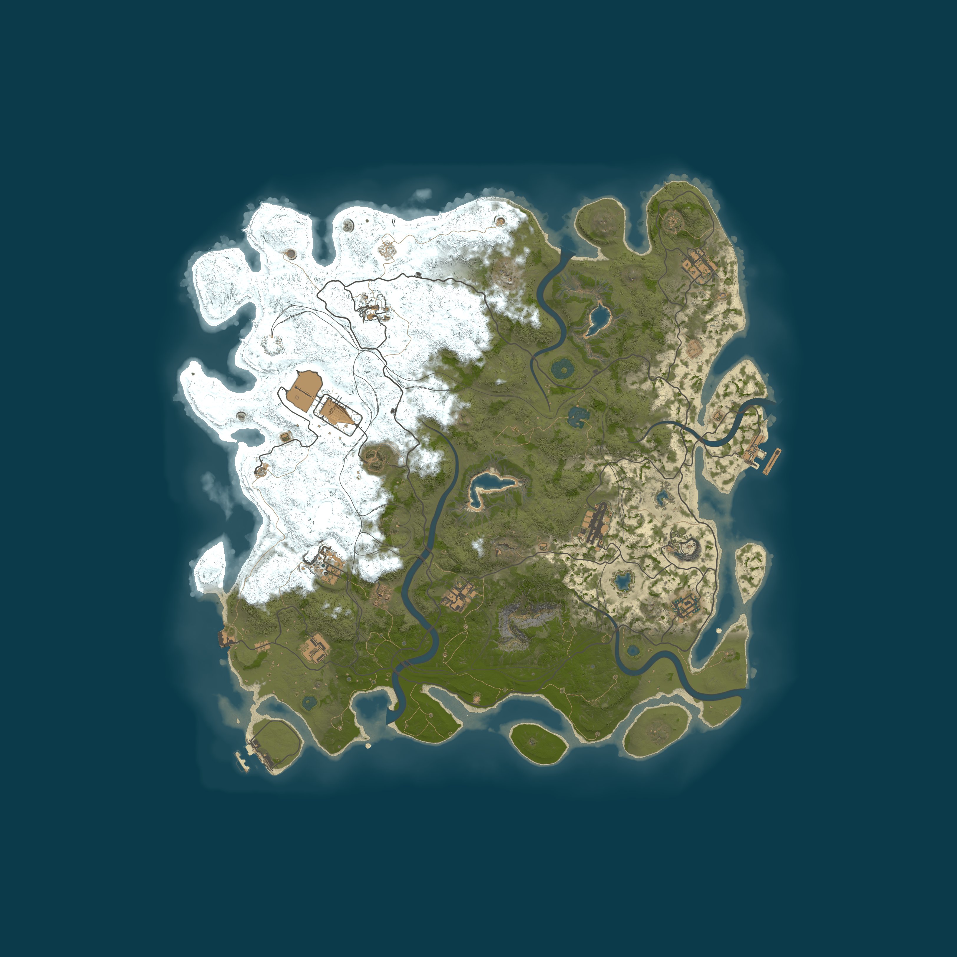 Rust map 4500/733779765