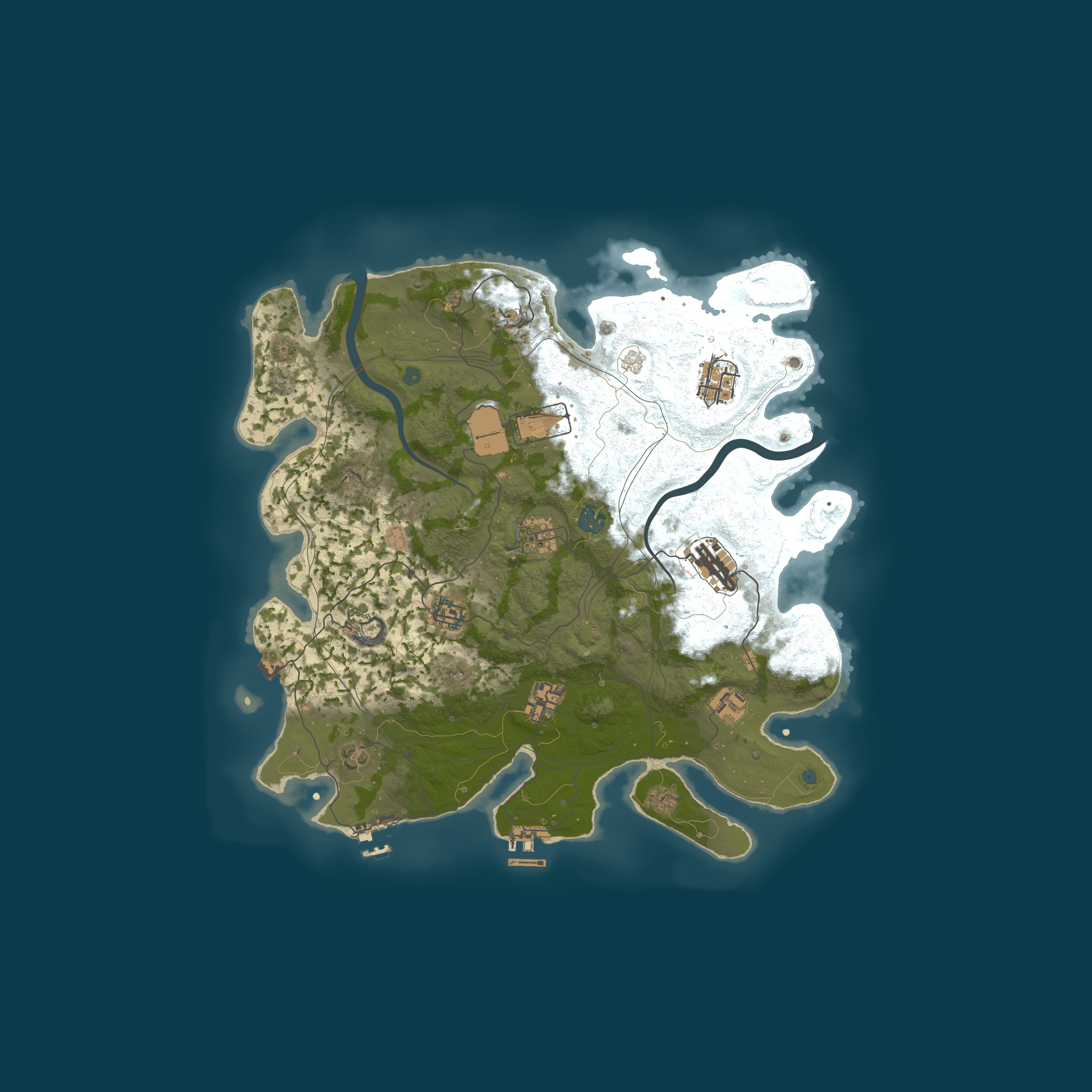 Rust map 3800/1337