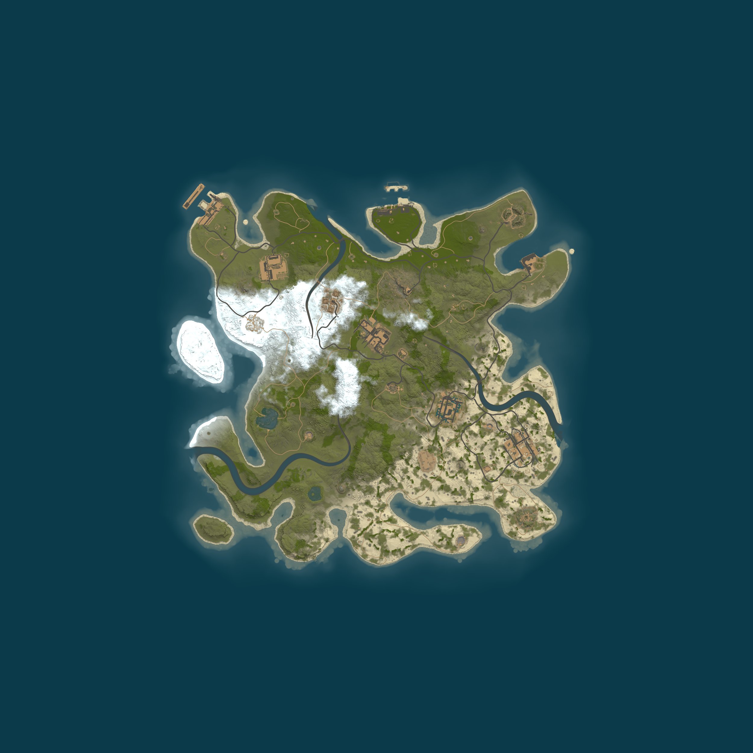 Rust map 3000/1234567