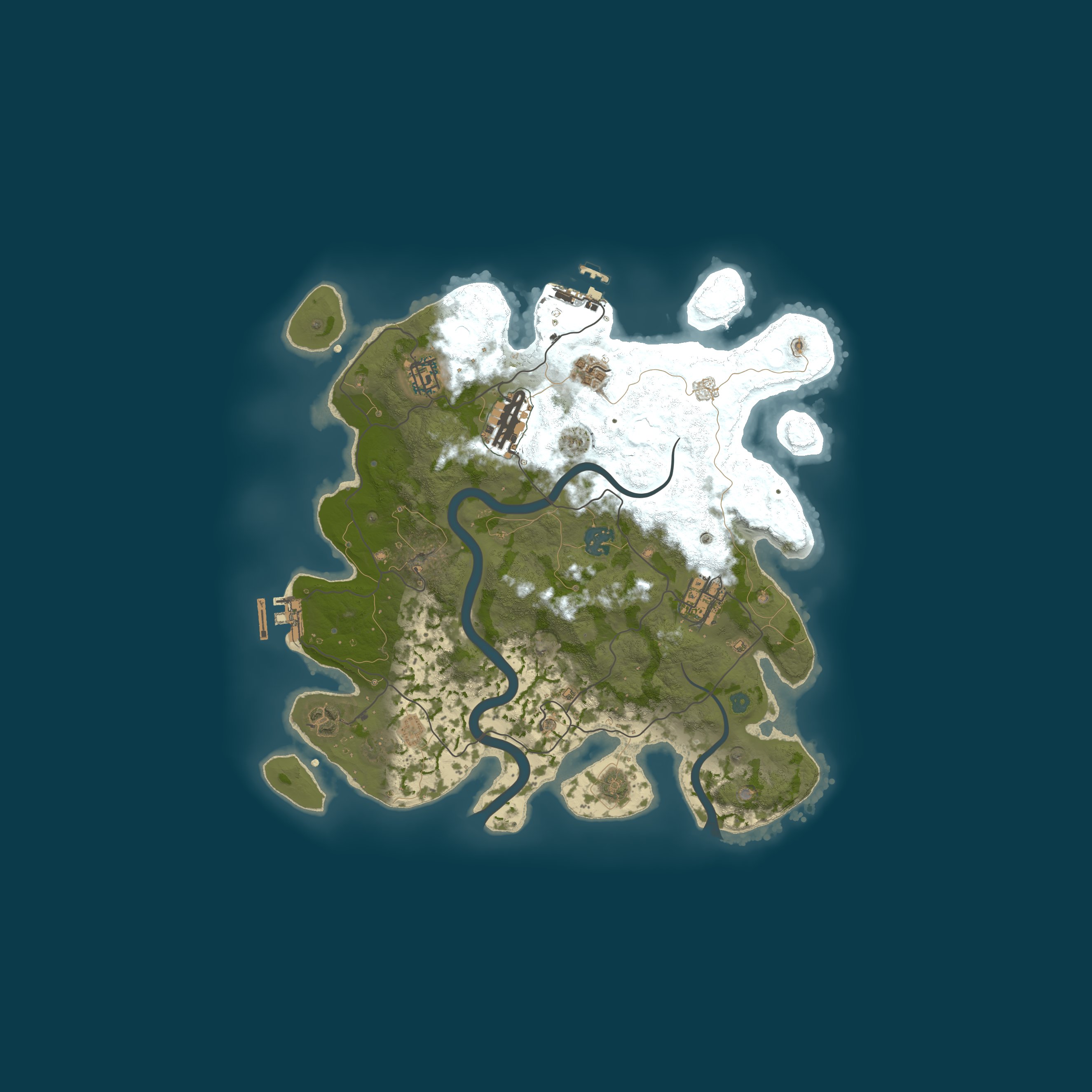 Карта сервера