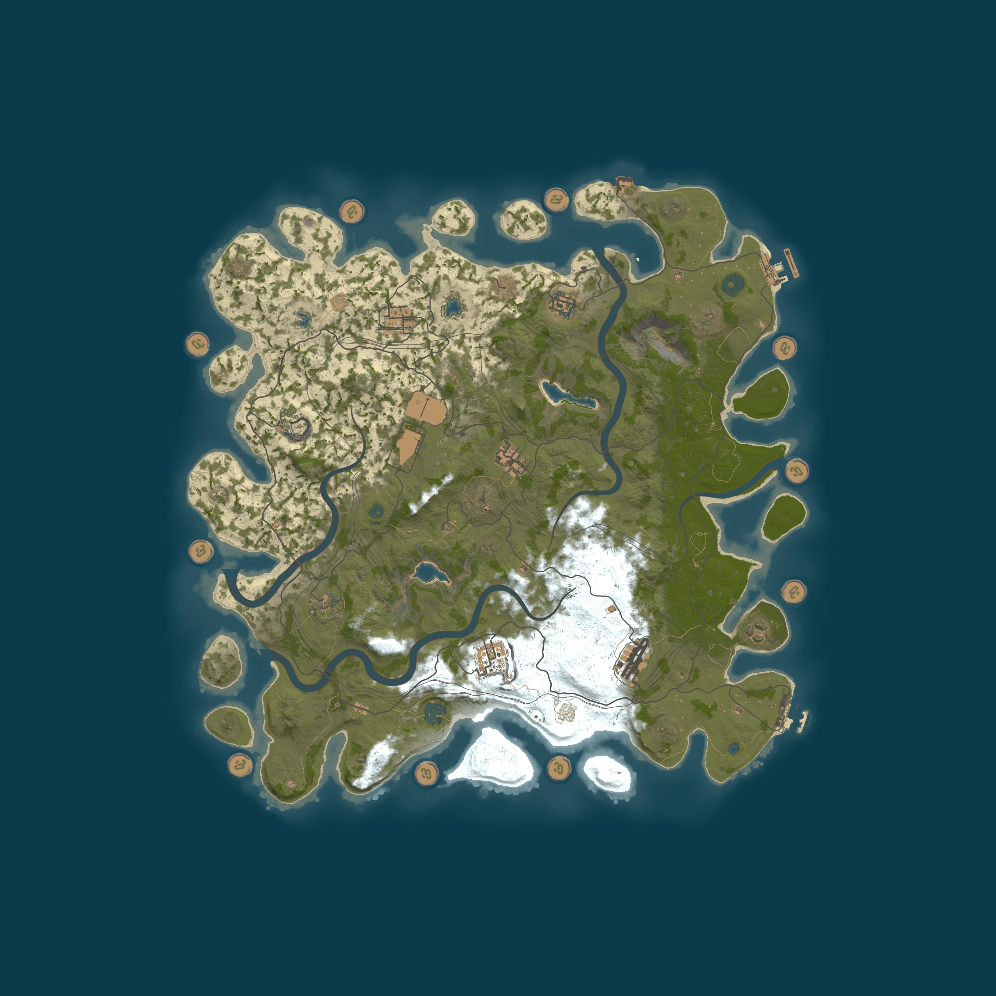 Карта сервера