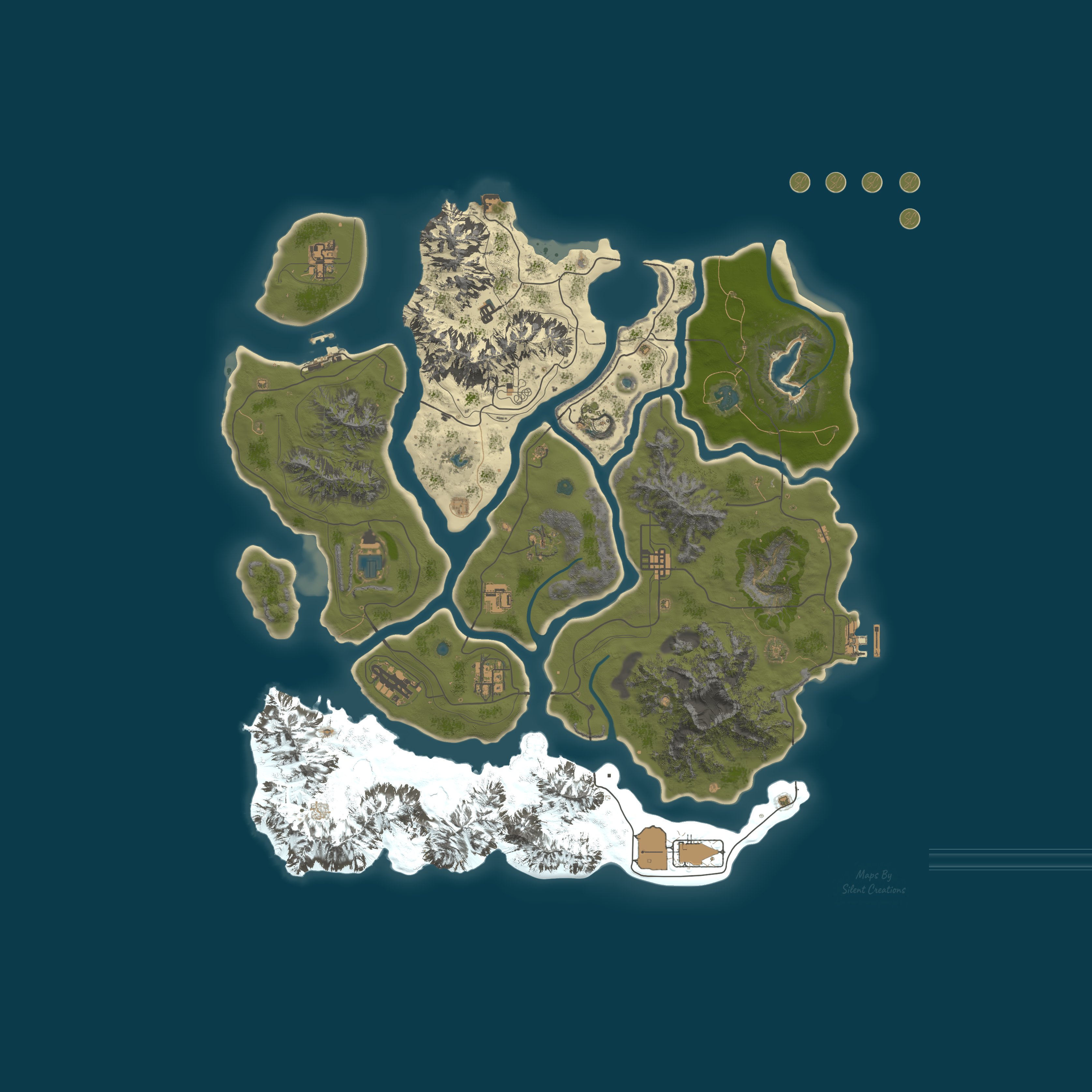 Rust map 4700/1337