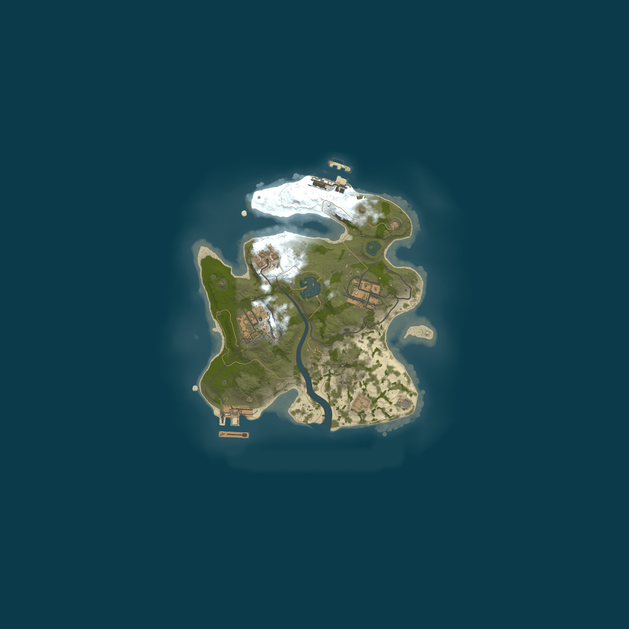 Map for Rusted Rusticles - Smaller Edition