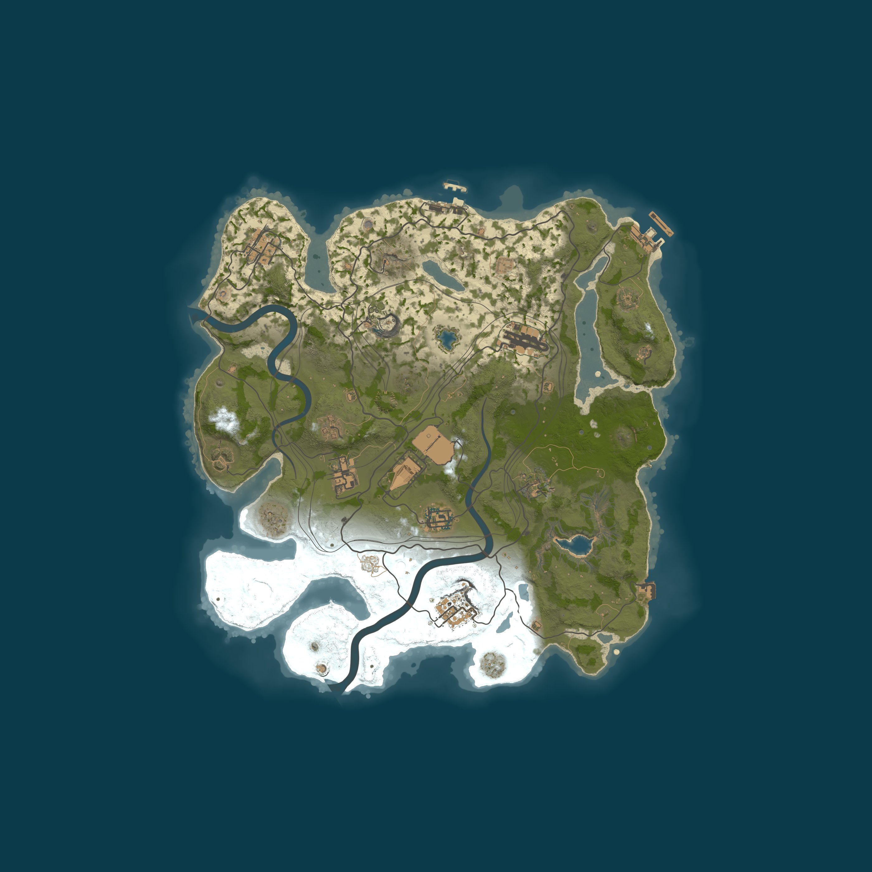 Map for XRUST.CO EU 5x Solo/Duo/Trio/Quad/Max 5 KitSkinShopTPHomePvp5x 