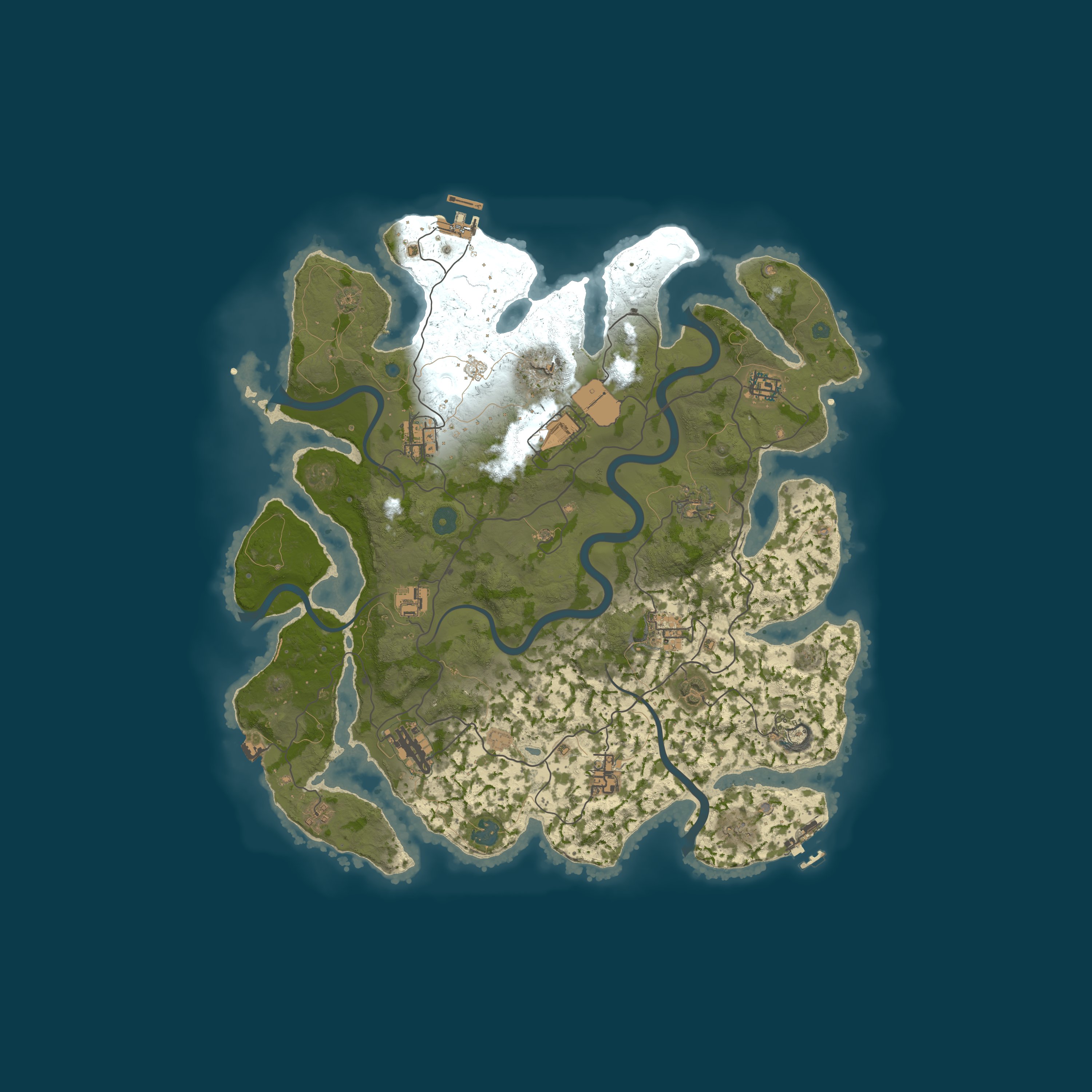 Rust map 4000/1337
