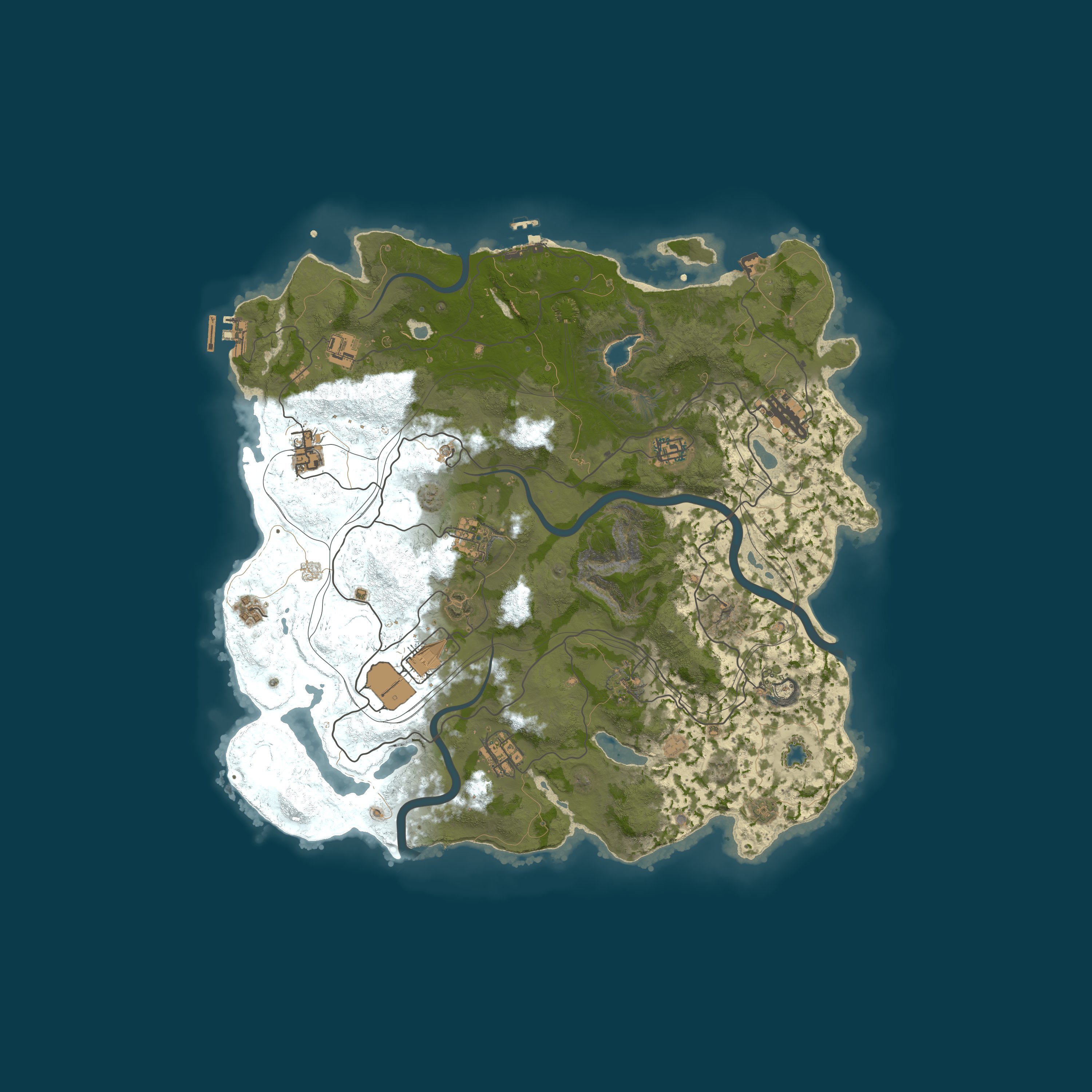 Map for Rusticated.com - EU | 2x Vanilla | Monday | Shared Bps | 8/10