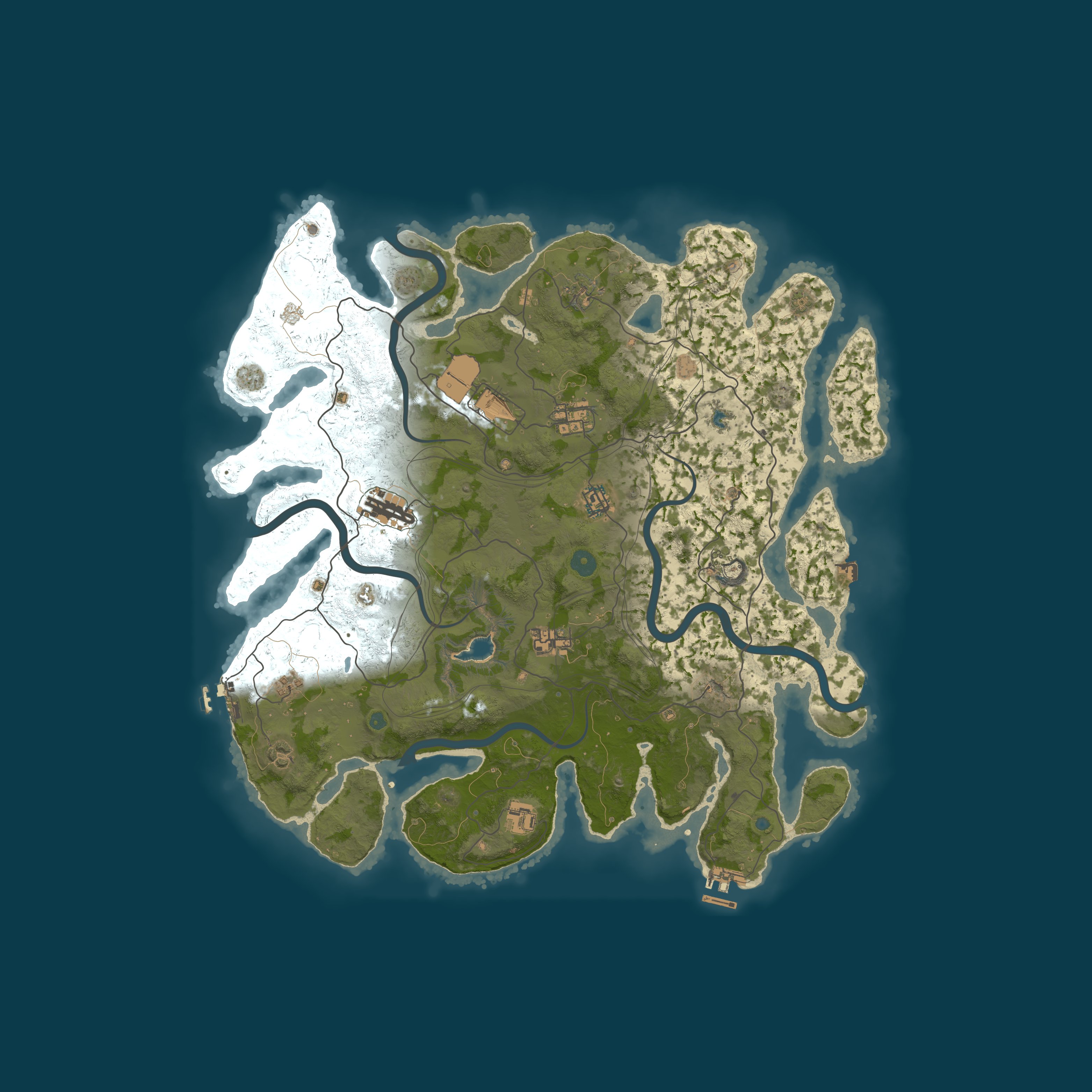 Rust map 4250/1337