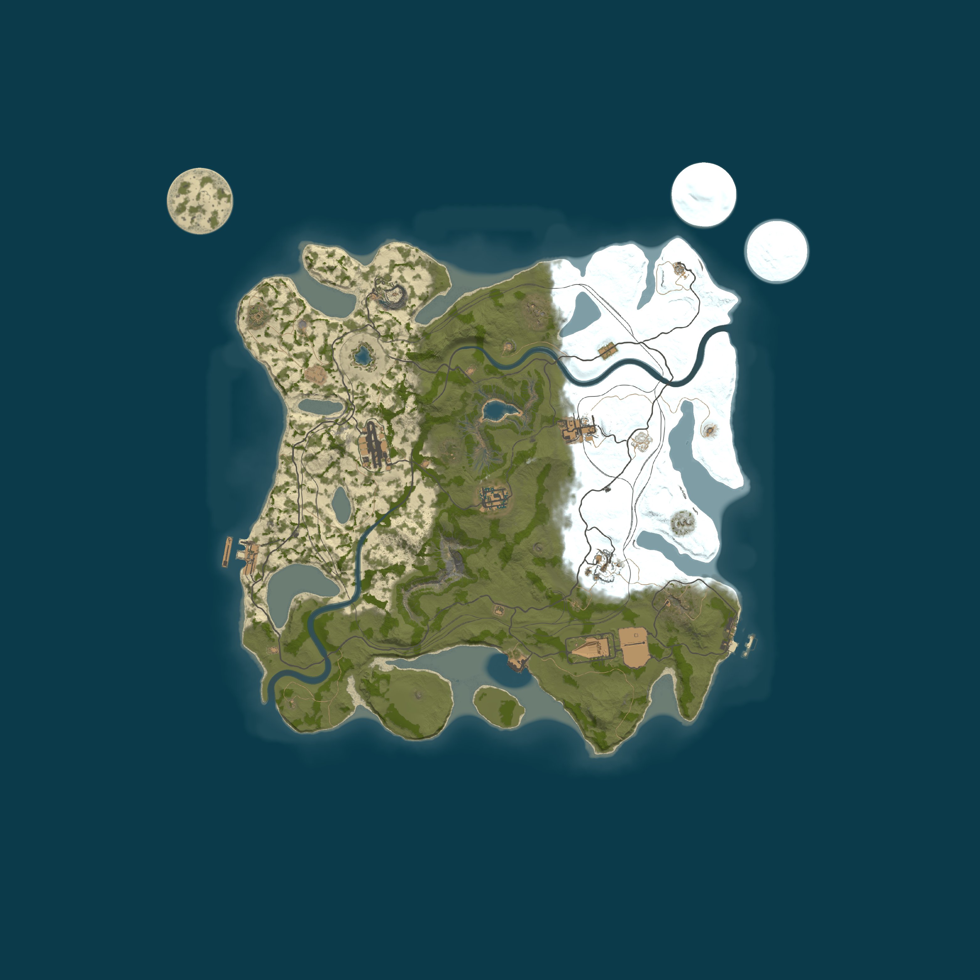 Map for AU|AndysolAM 10x No BPs|PVP|Shop|Loot+|Kits|Raid+|Skinbox
