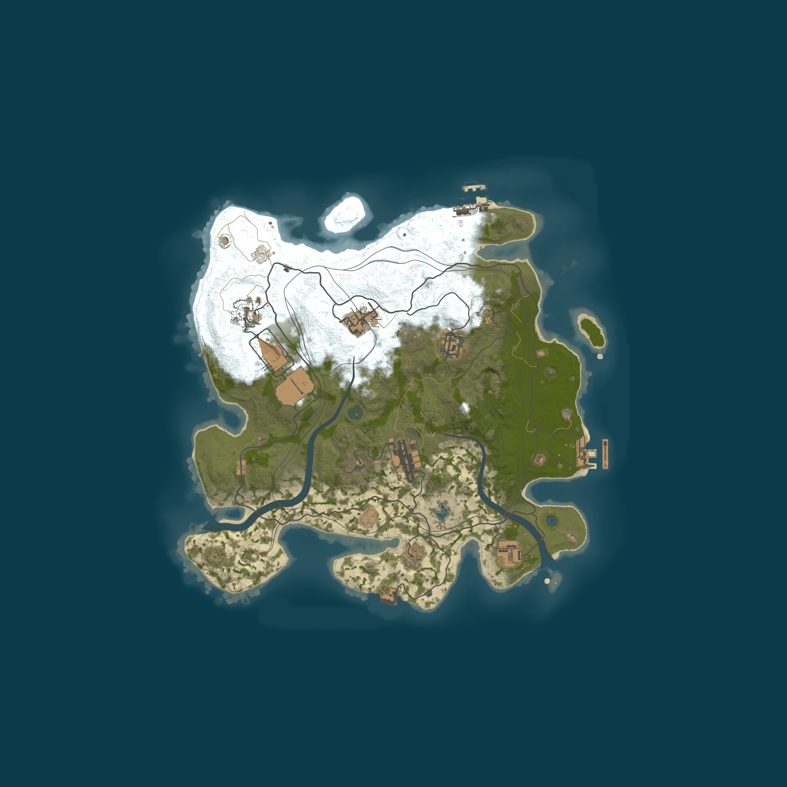 Rust map 3300/1337