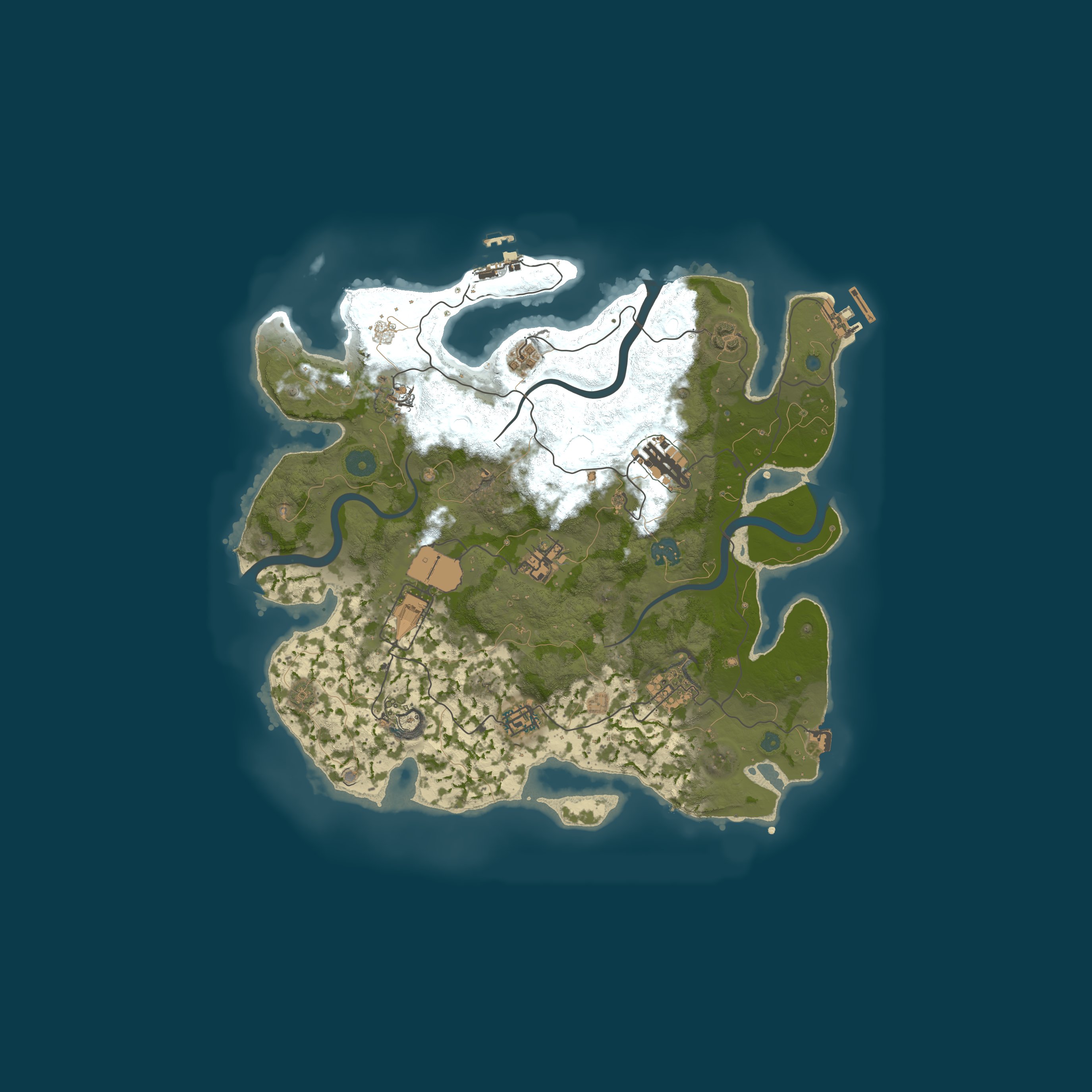 Map for [US] Skully Town | 3x | Max 6 | Kits | TP | Loot+ | Wiped 6/25