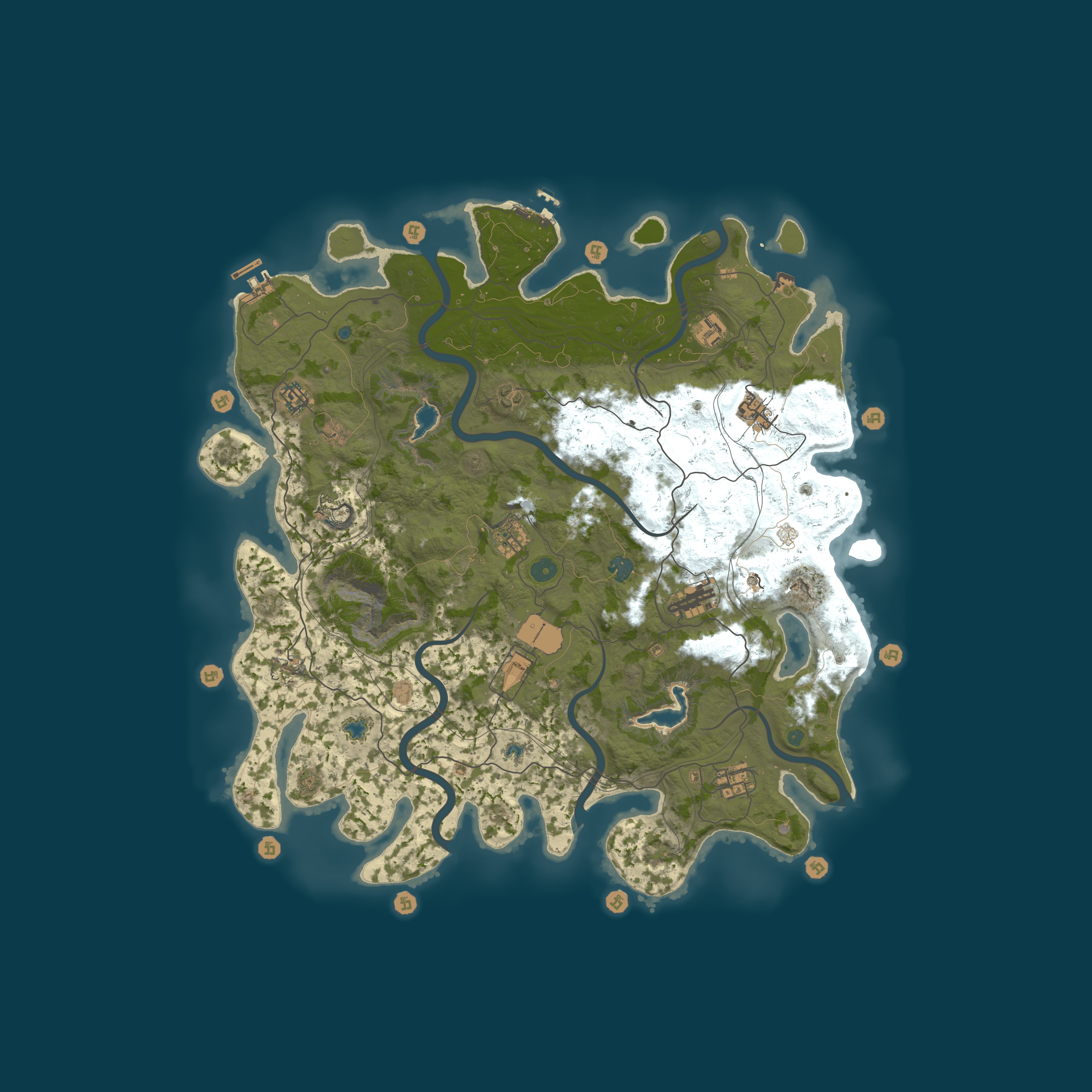 Map for CobaltCove.io PvE x5 | Skills | Bots | Raid Bases | Quests