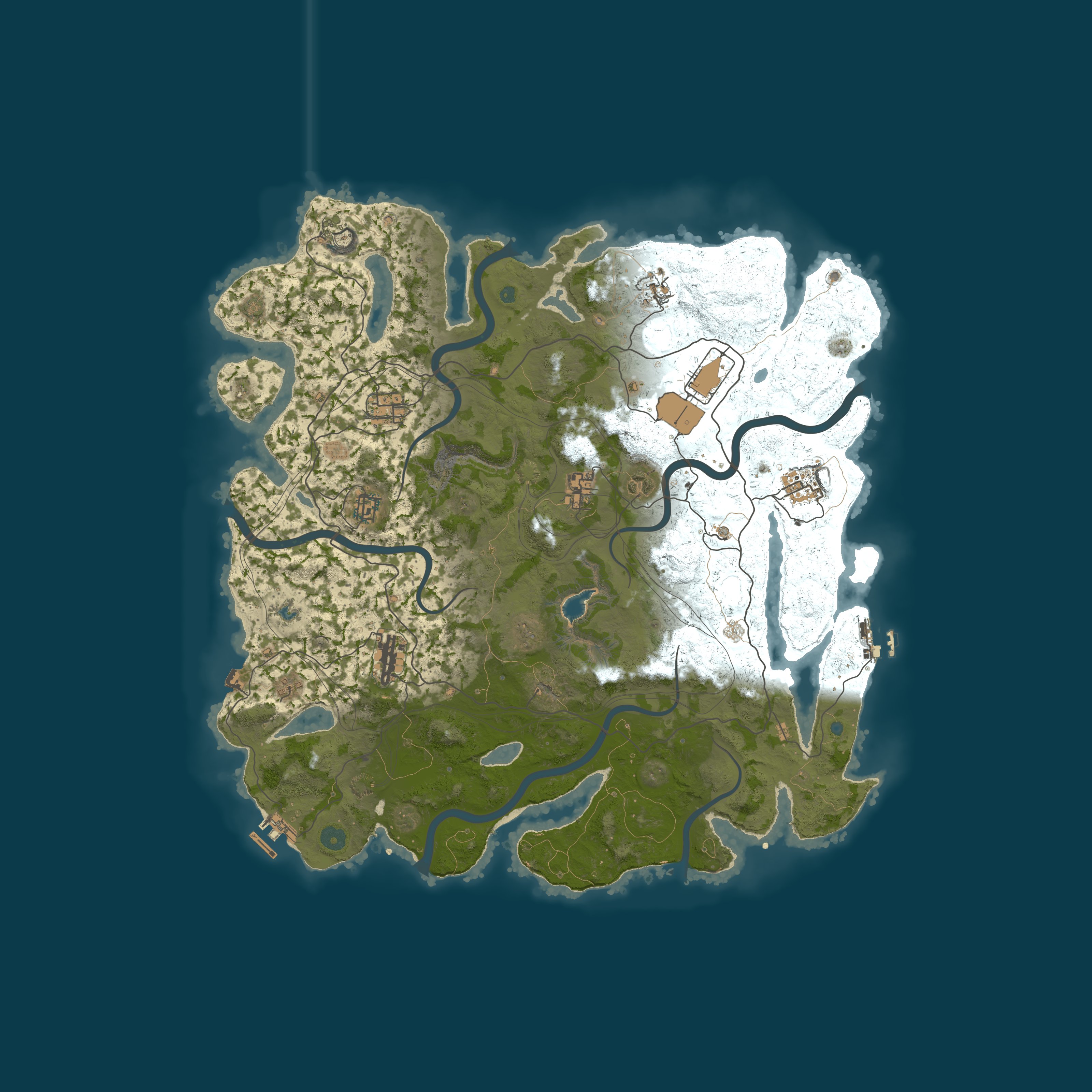 Карта сервера