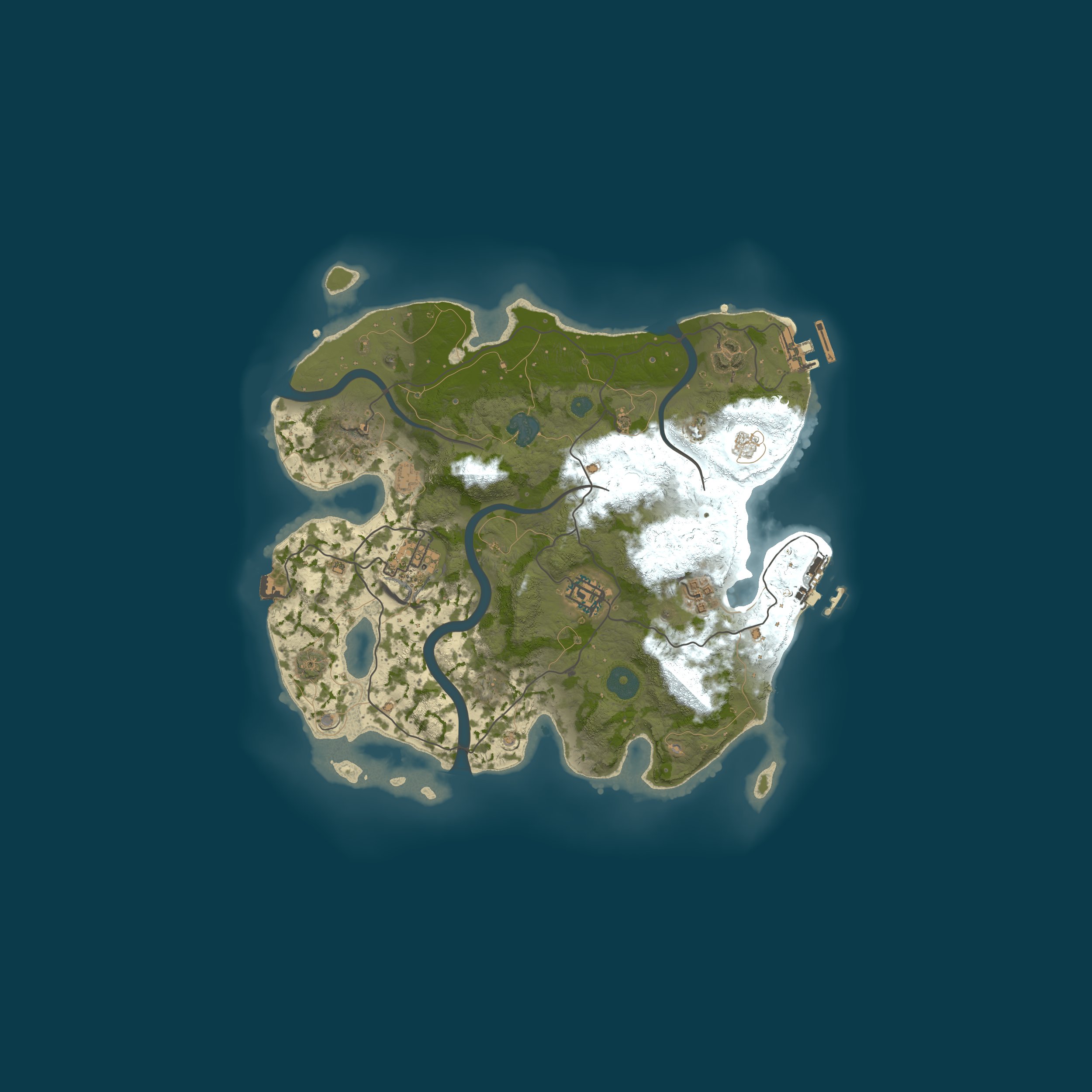 Карта сервера