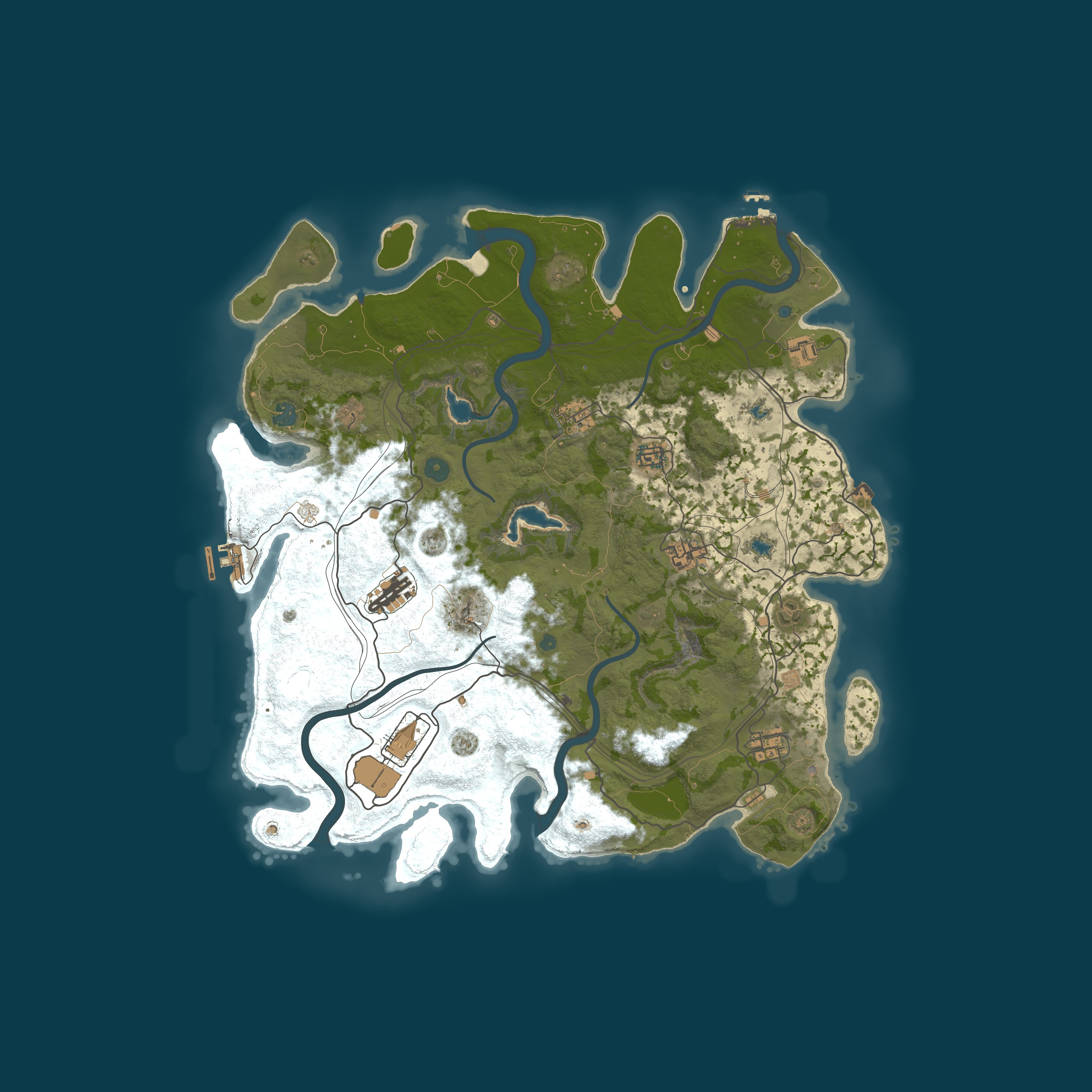 Map for РУССКИЙ PARADOX [PVE][KIT][SHOP]