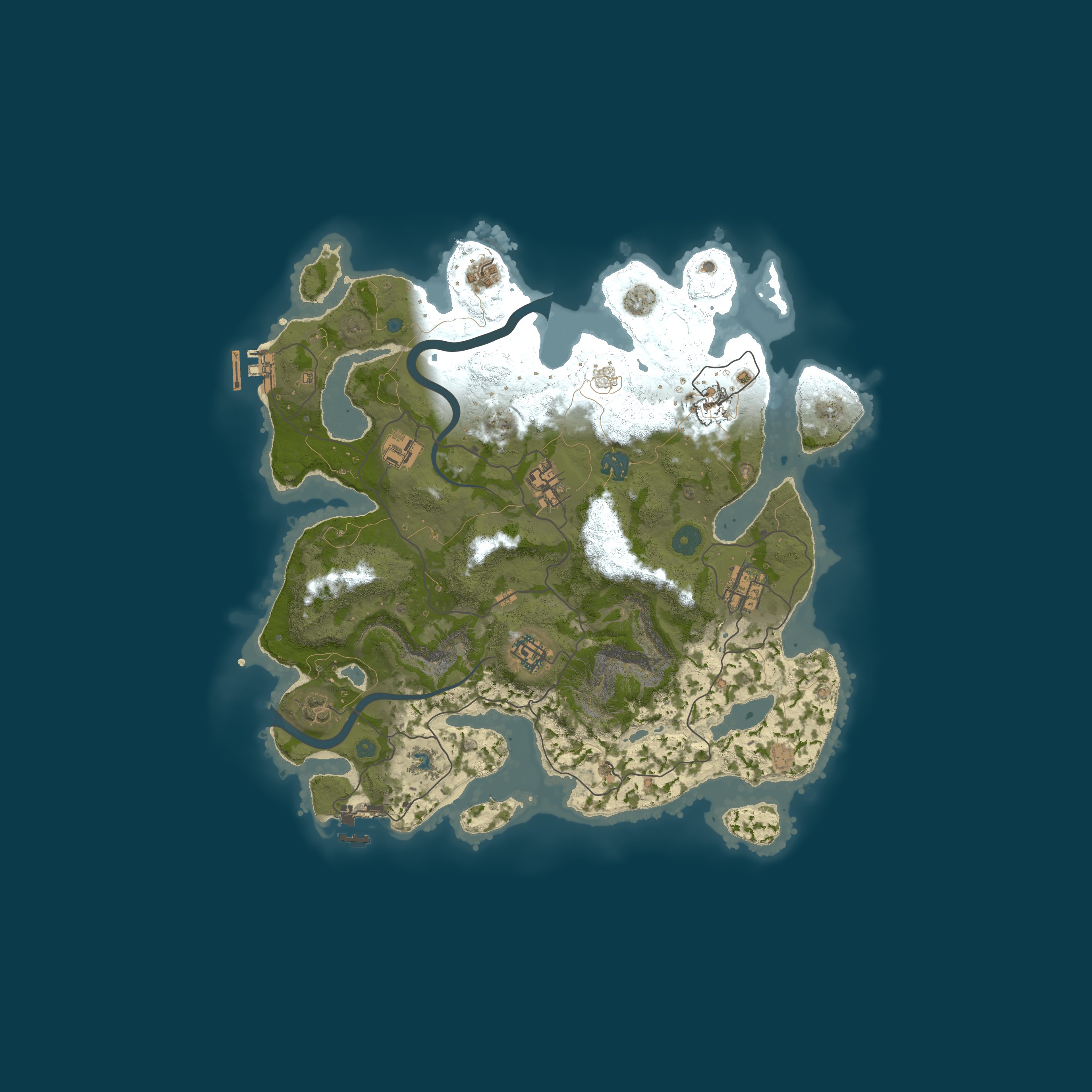 Rust map 3500/1337