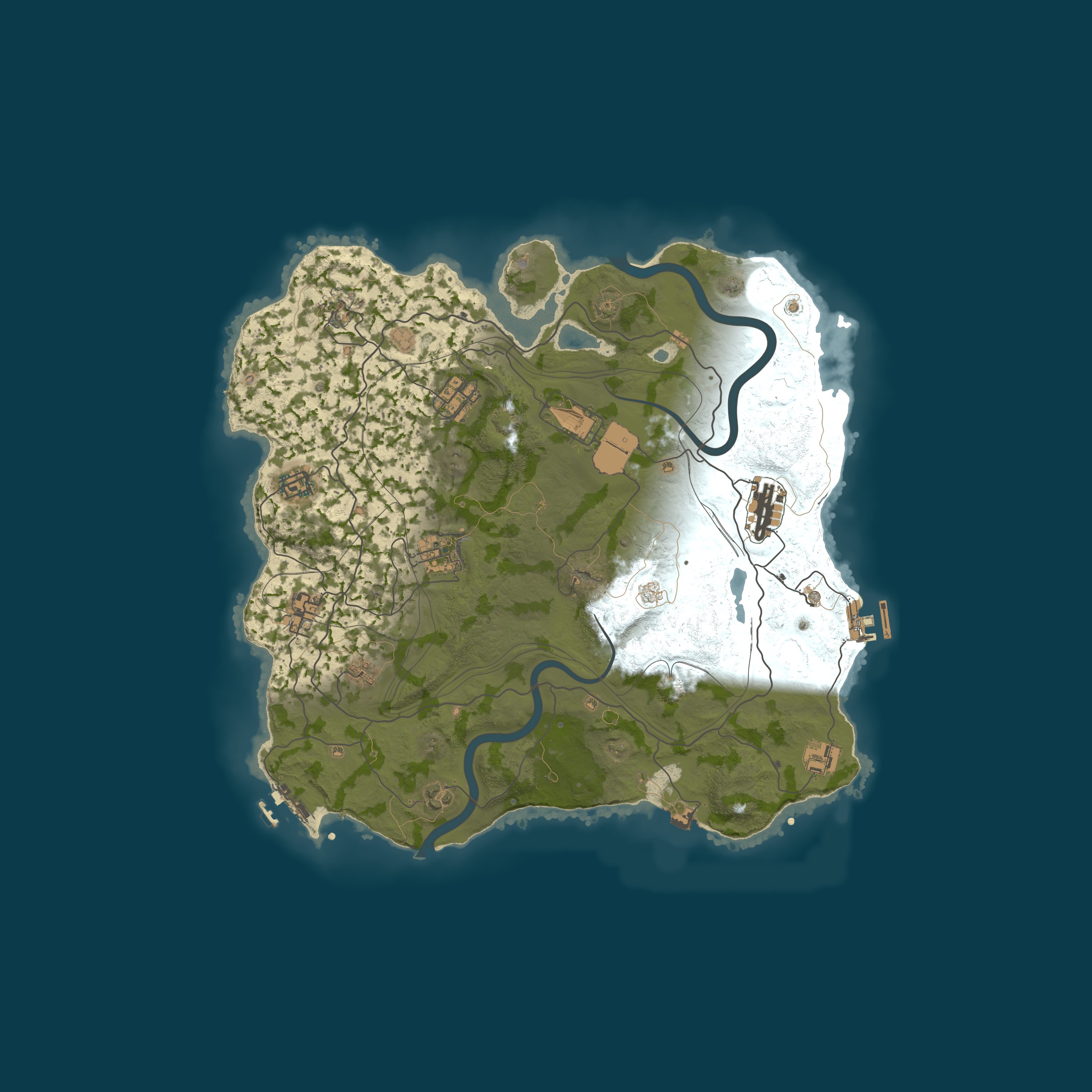Rust map 3700/1337