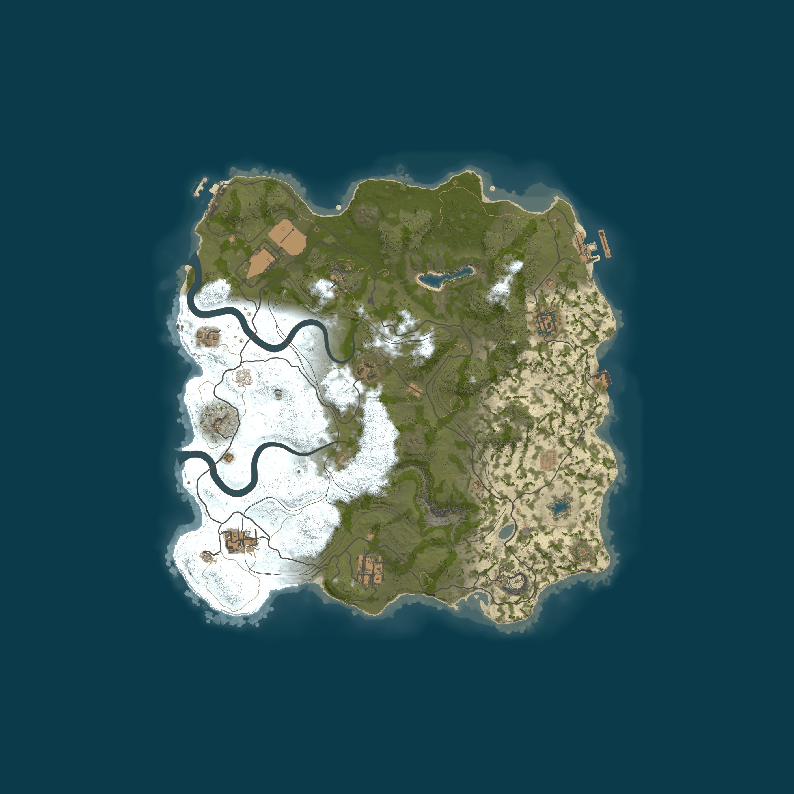 Карта сервера