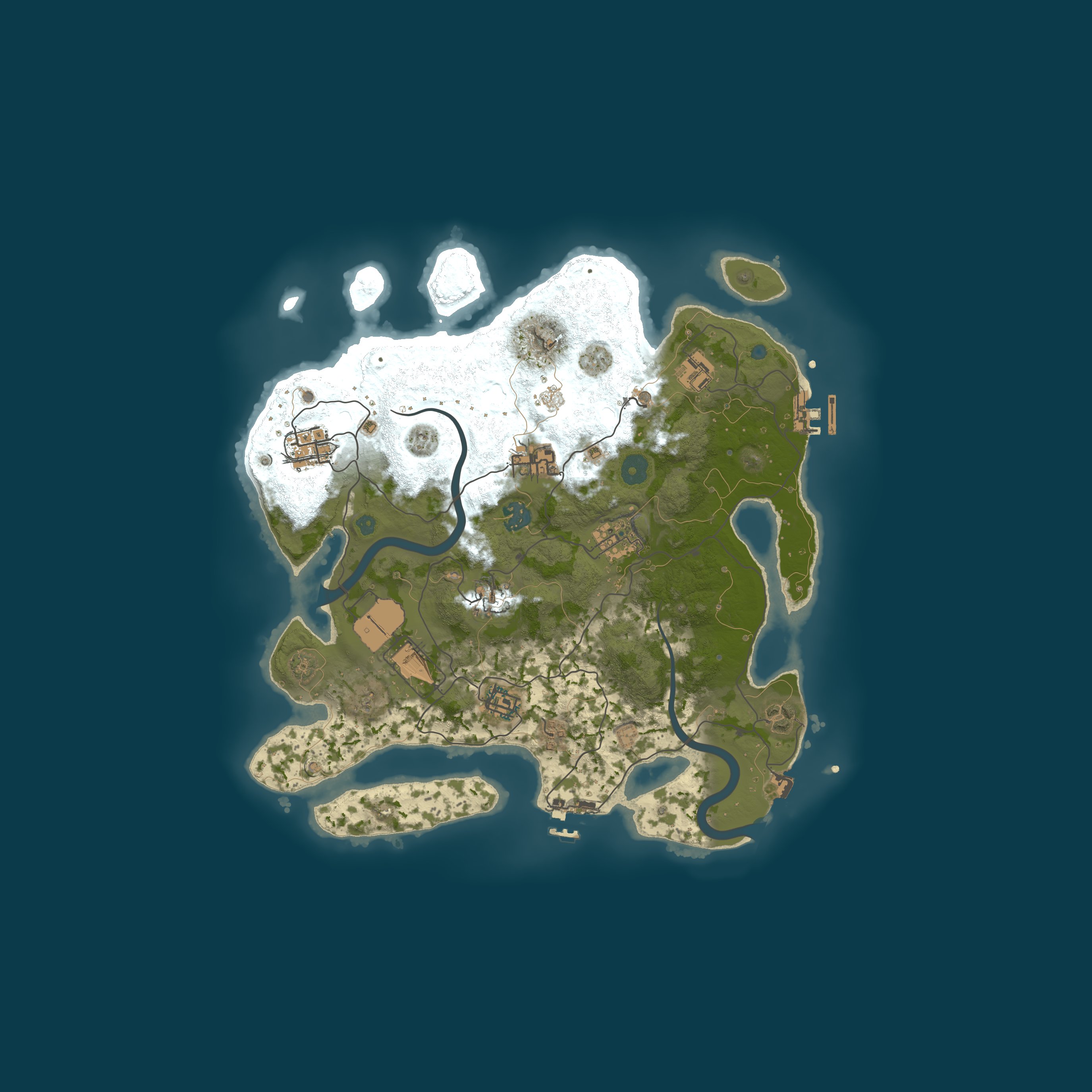 Map for [EU] Rust-France - SOLO/DUO | FULLWIPED 11/08 11.08