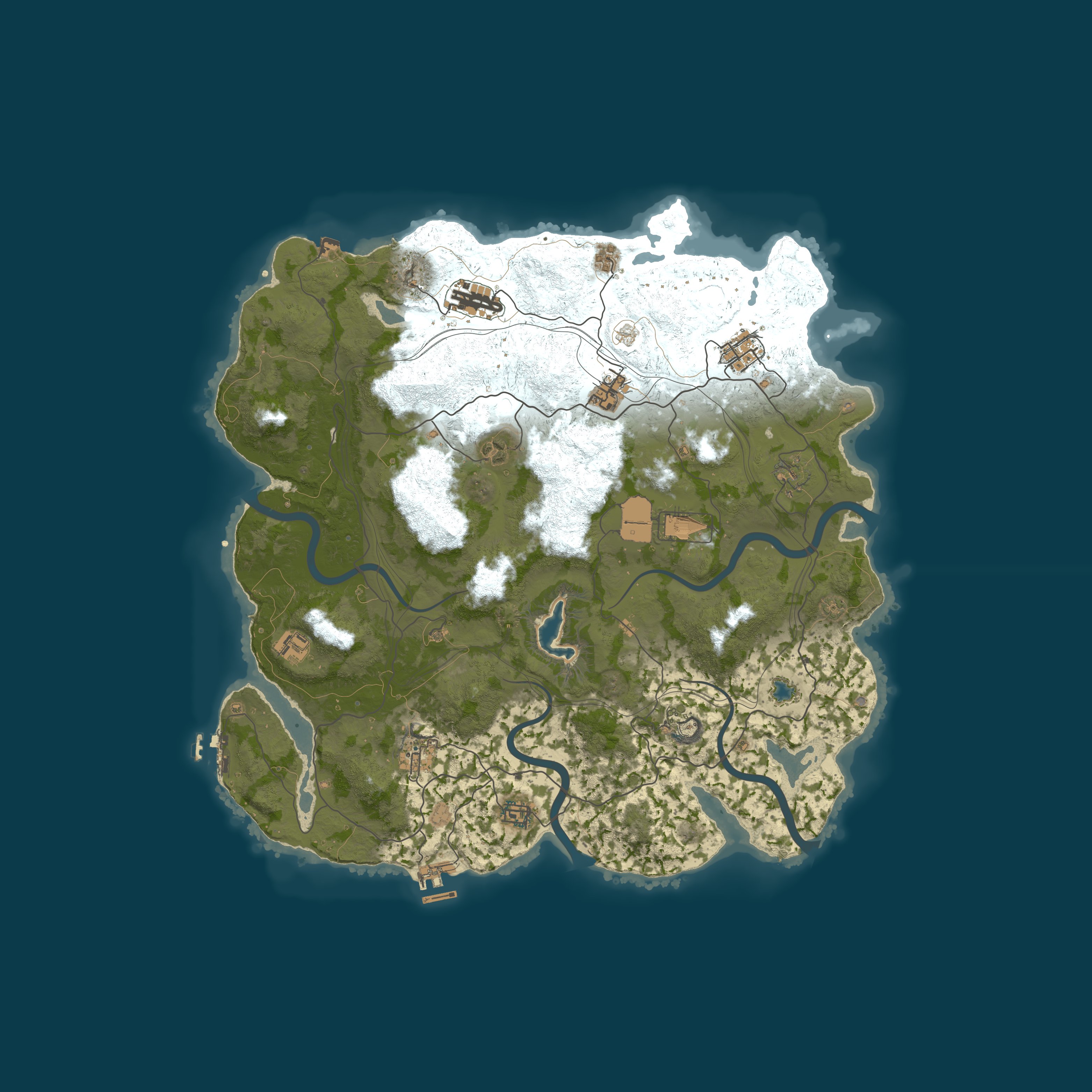 Map for EU RENEGADE 2x Monthly Medium | 50% Upkeep | No BP Wipe | Biwee