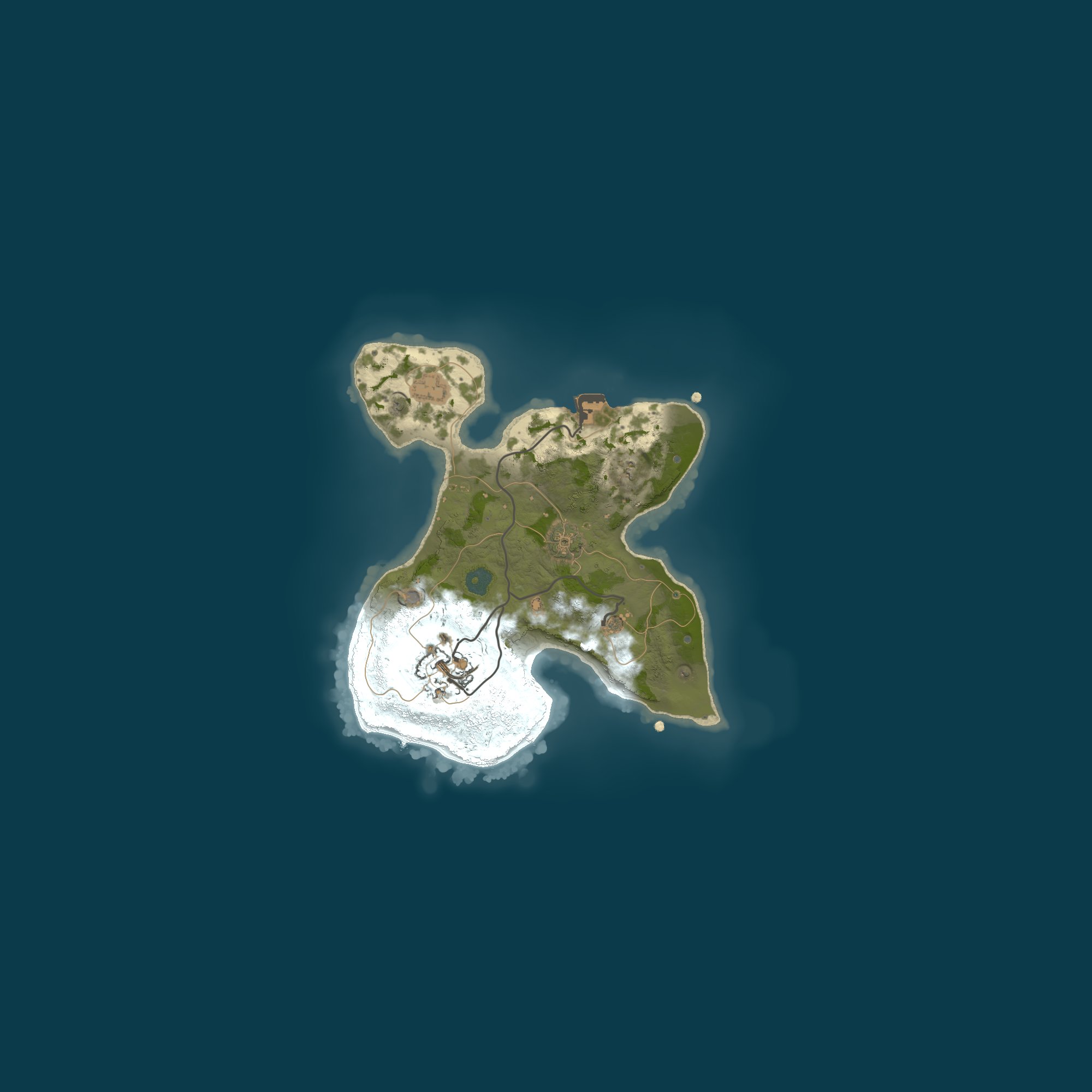 Map for Hennes Rusty World