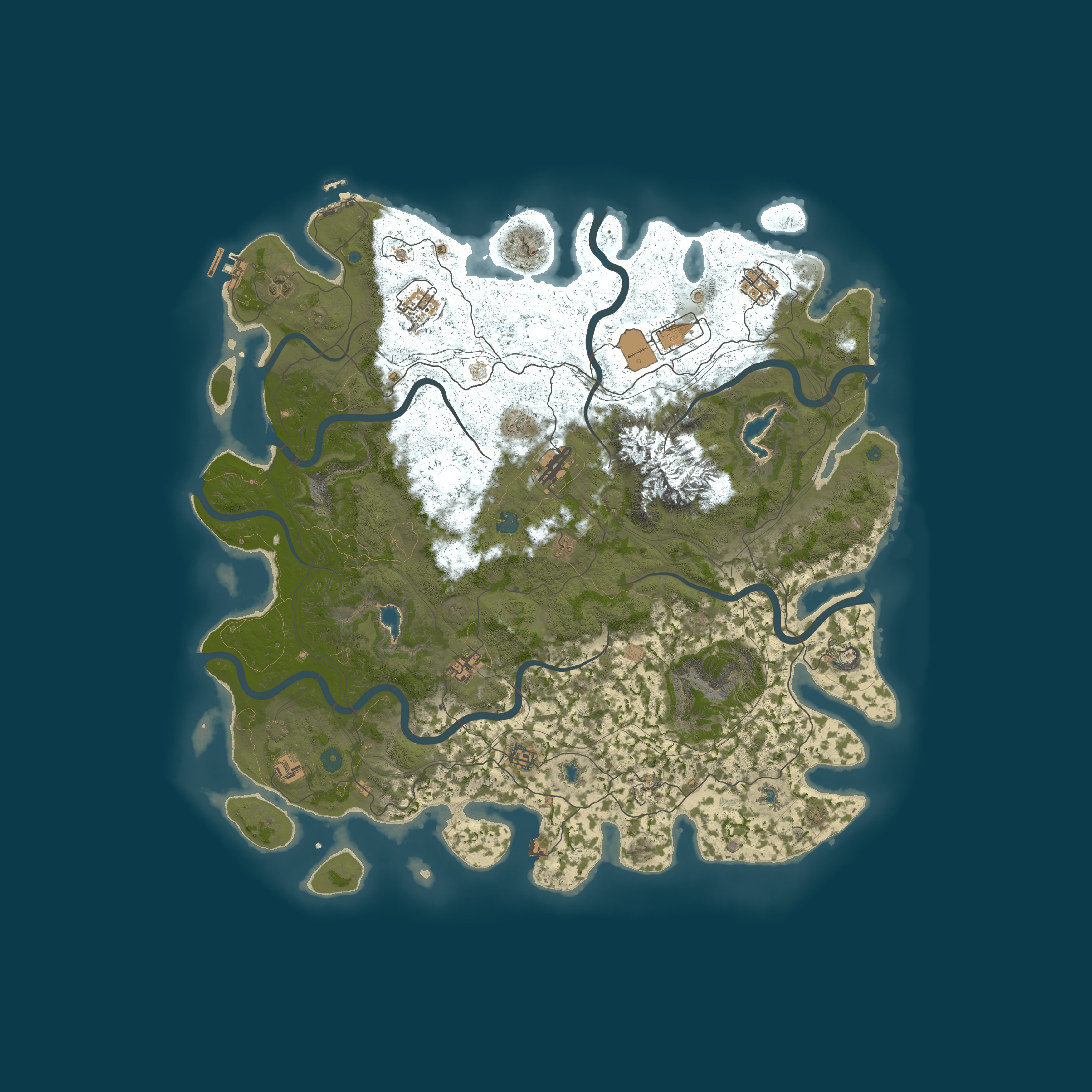 Map for Raid Rust